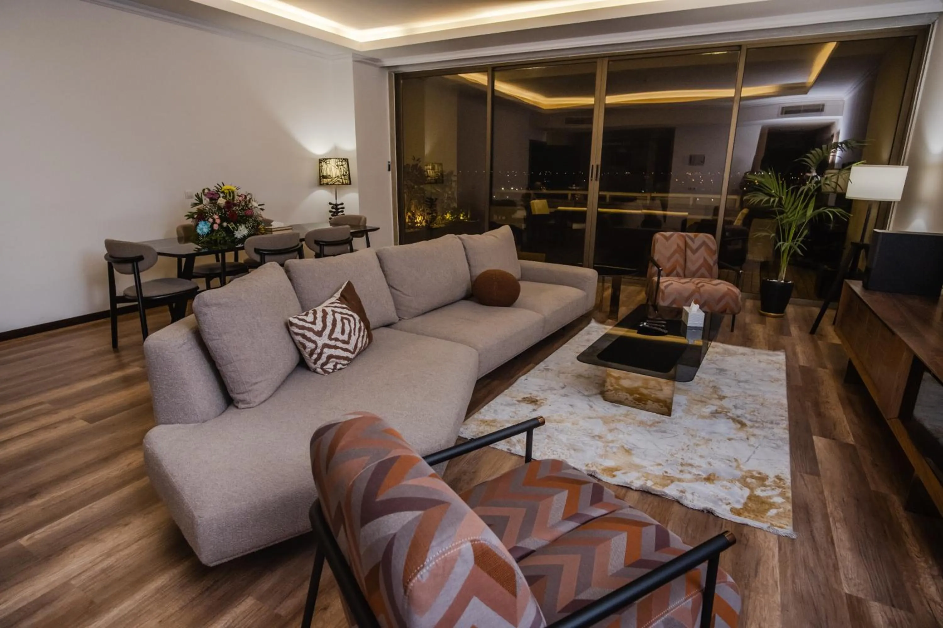Living room in Canyon Hotel Erbil