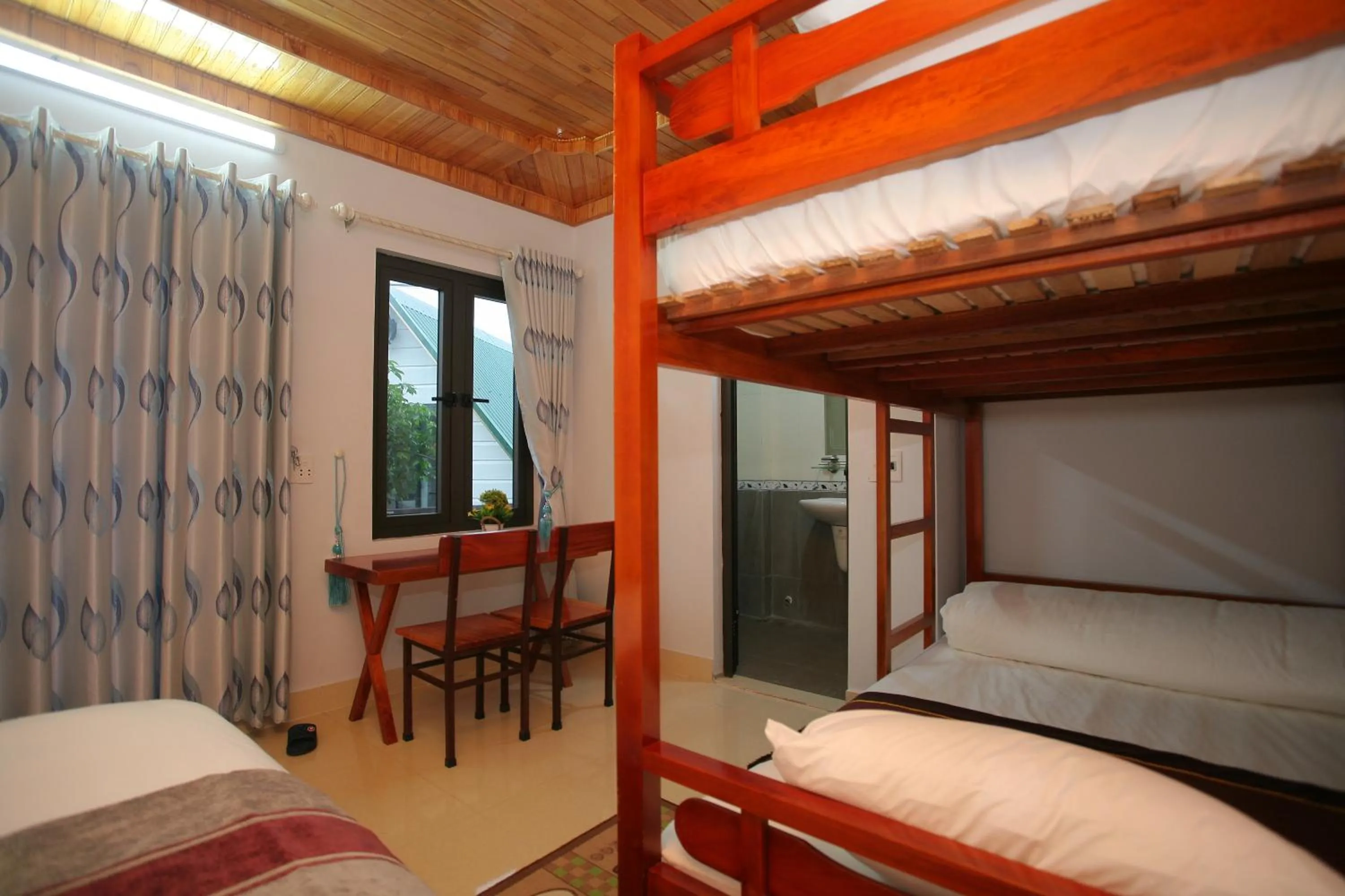 Bedroom, Bed in Hưng Phát Bungalow