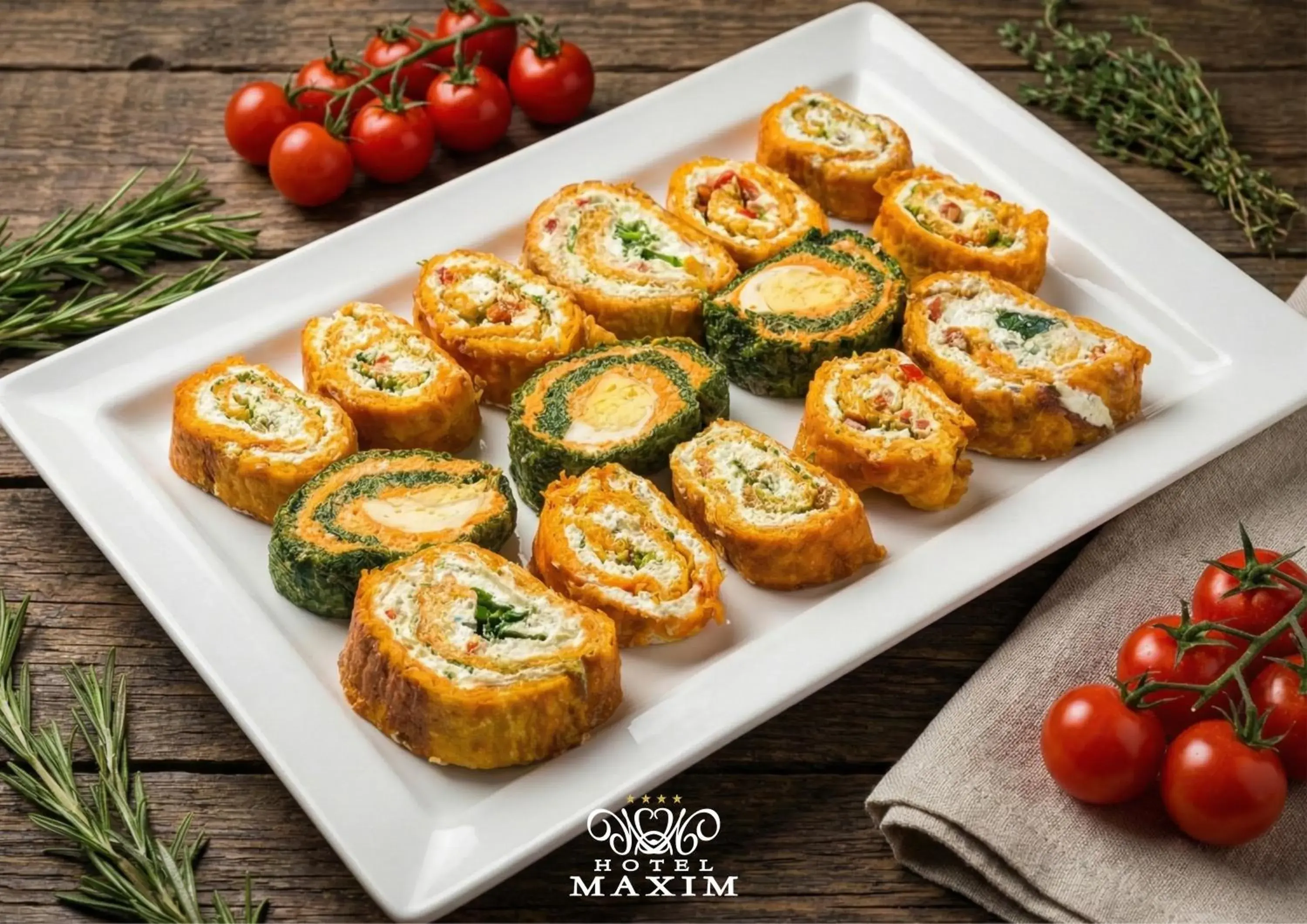 Breakfast in Hotel Maxim Breakfast in Hotel Maxim