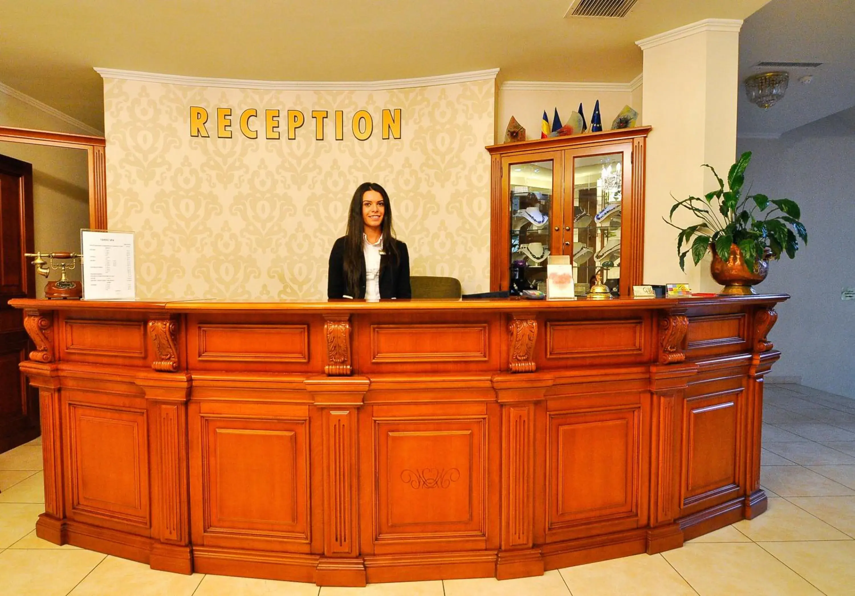 Lobby or reception in Hotel Maxim Lobby or reception in Hotel Maxim