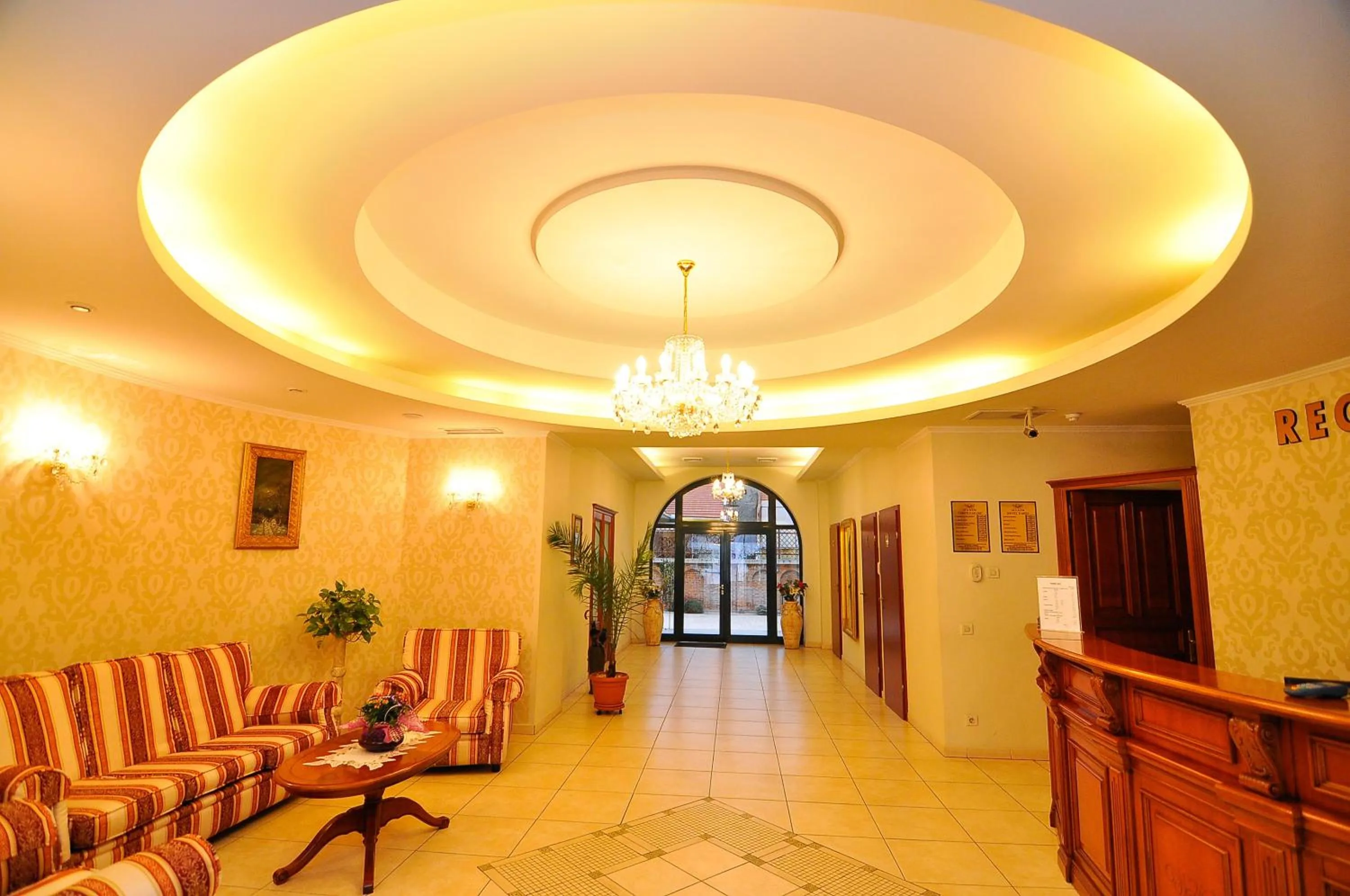 Lobby or reception in Hotel Maxim