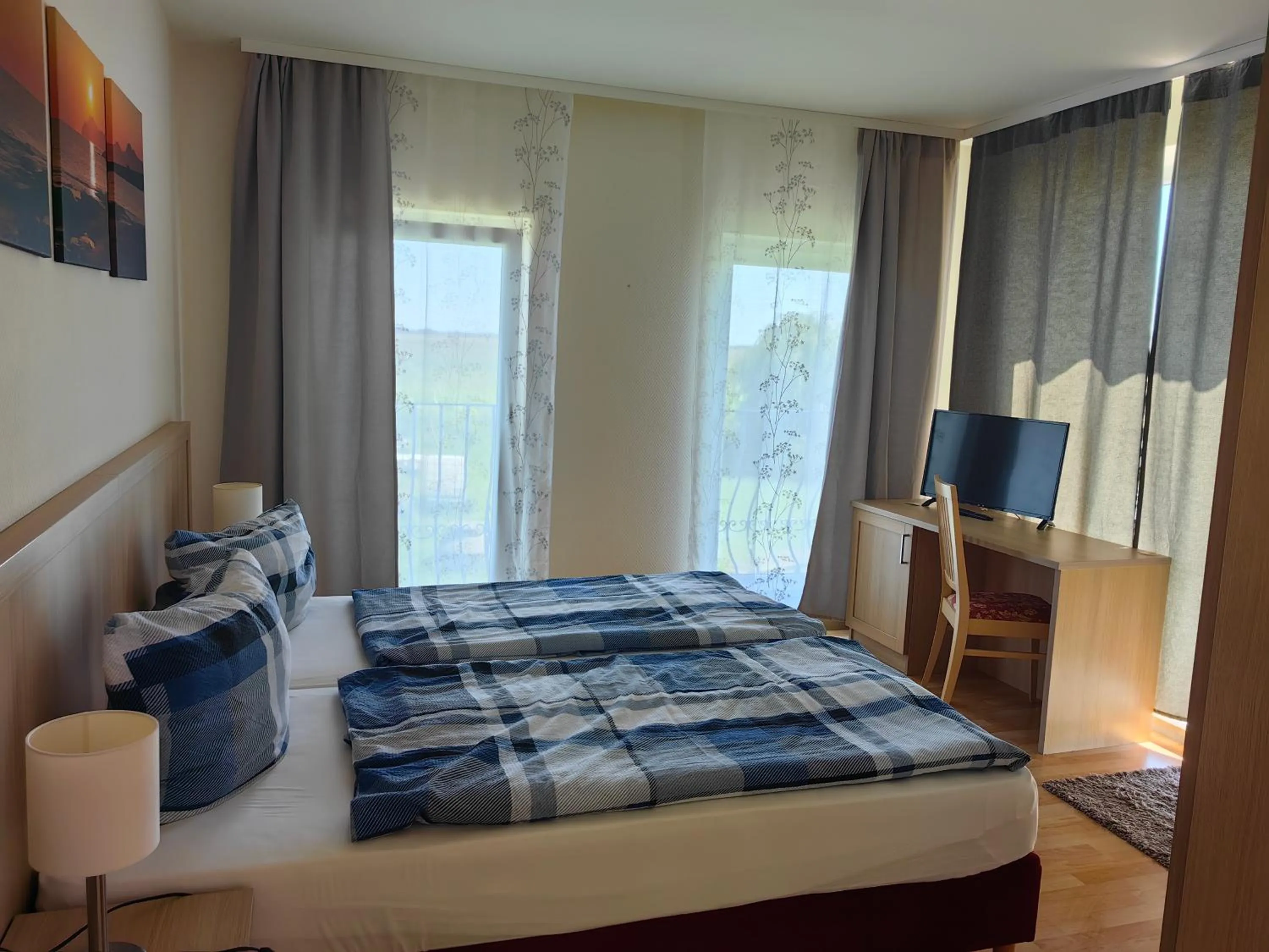 Bed in Landhotel Kreien