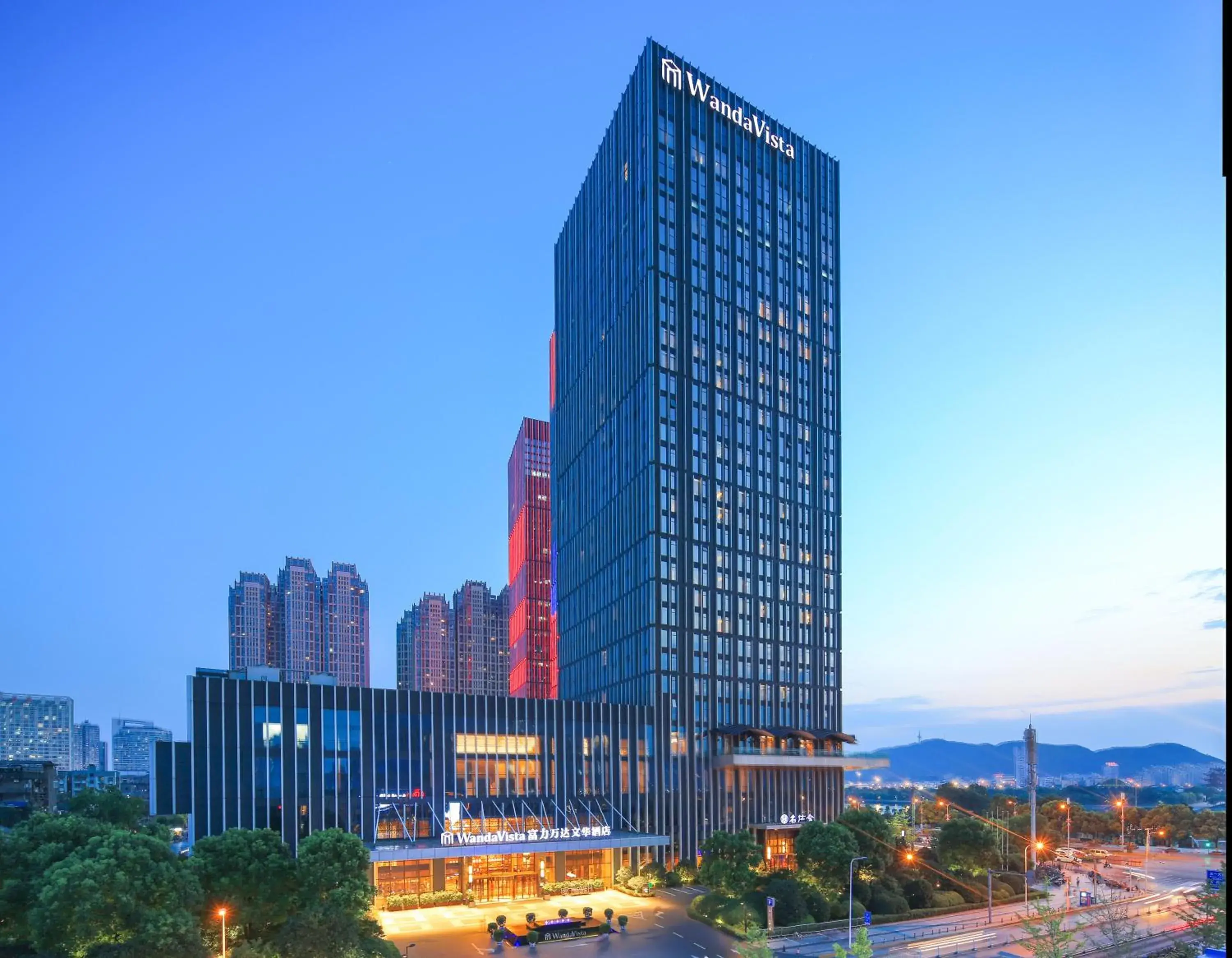 Property building in Wanda Vista Changsha Property building in Wanda Vista Changsha