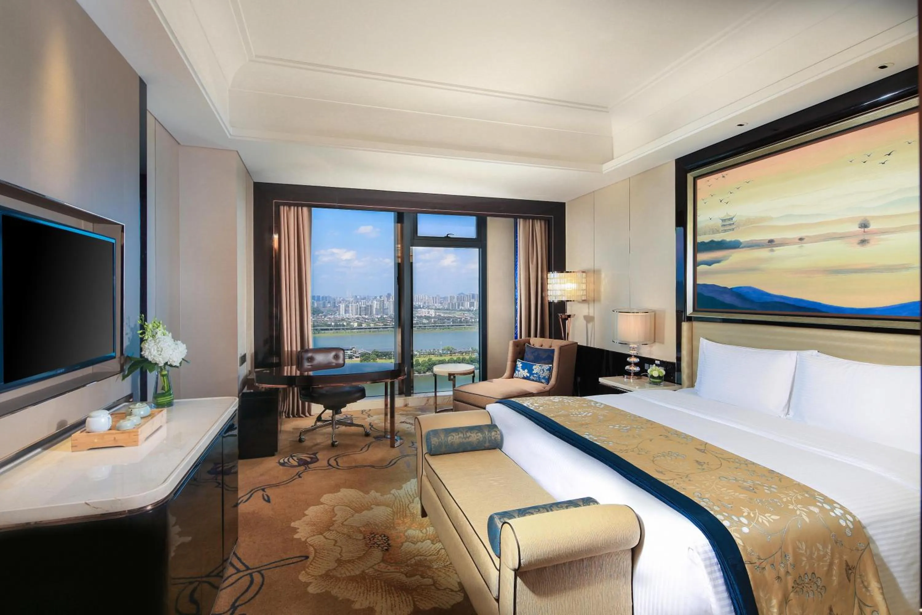 Bed in Wanda Vista Changsha