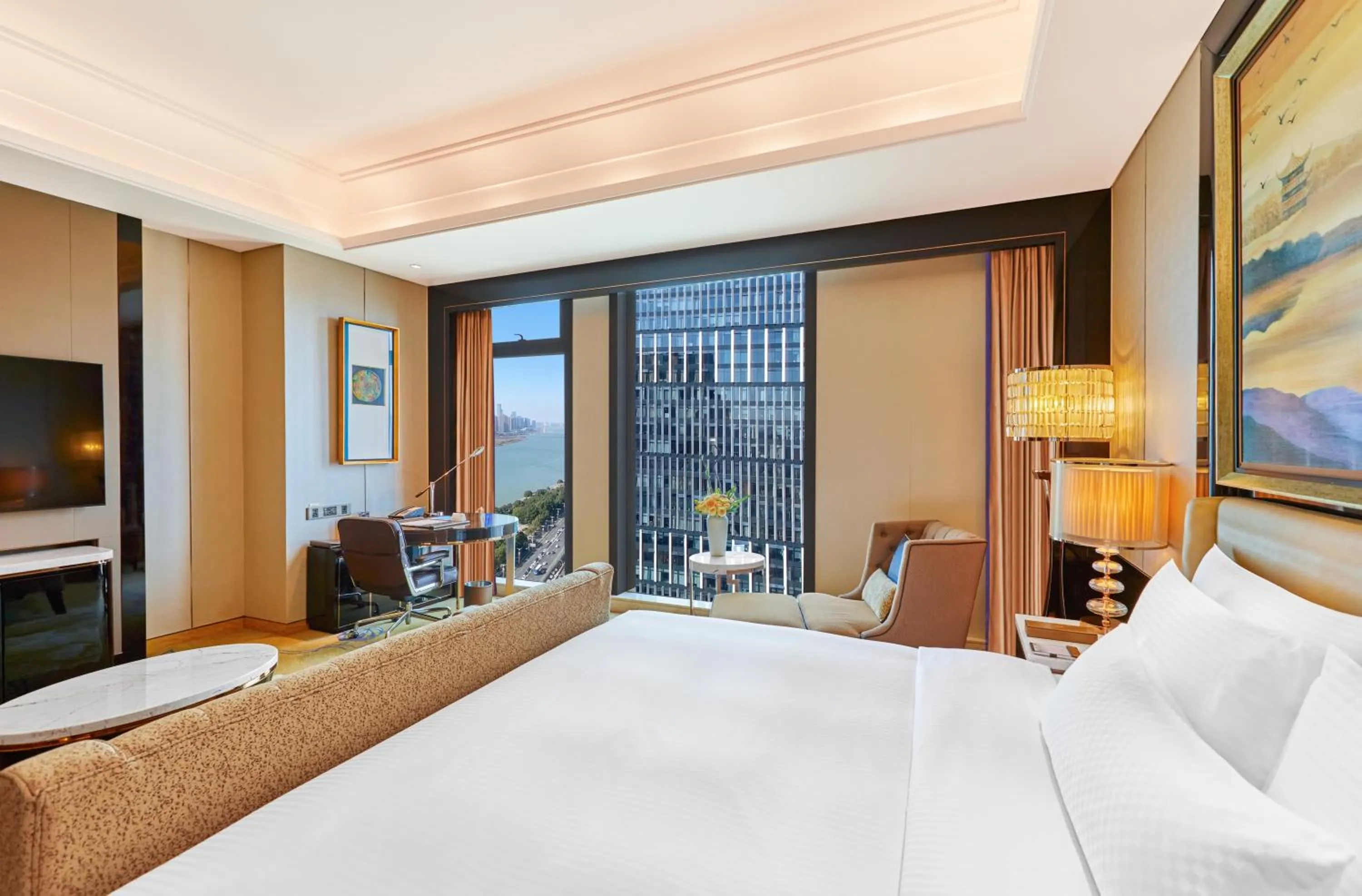 Bed in Wanda Vista Changsha