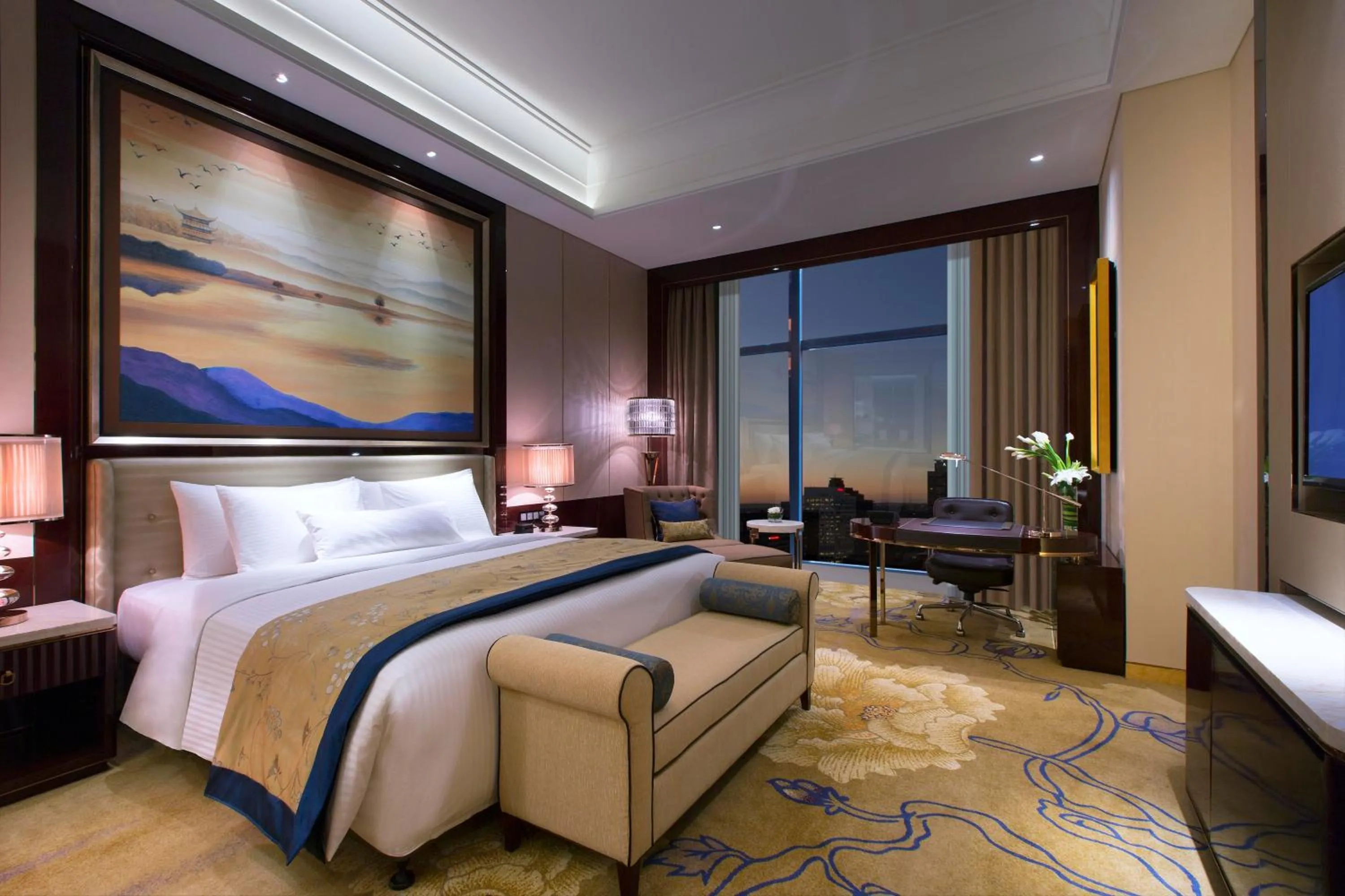 Bed in Wanda Vista Changsha