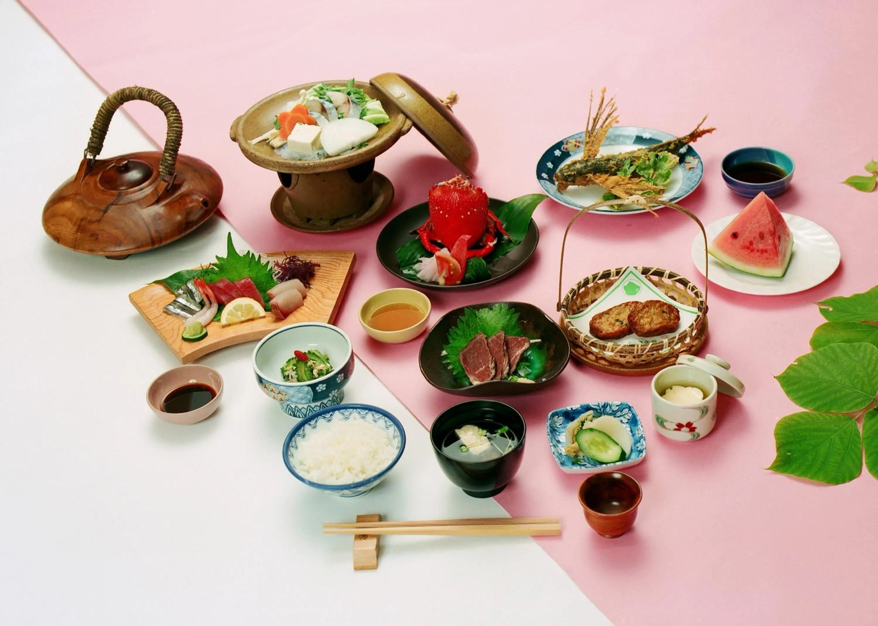 Dinner in Yakushima Green Hotel