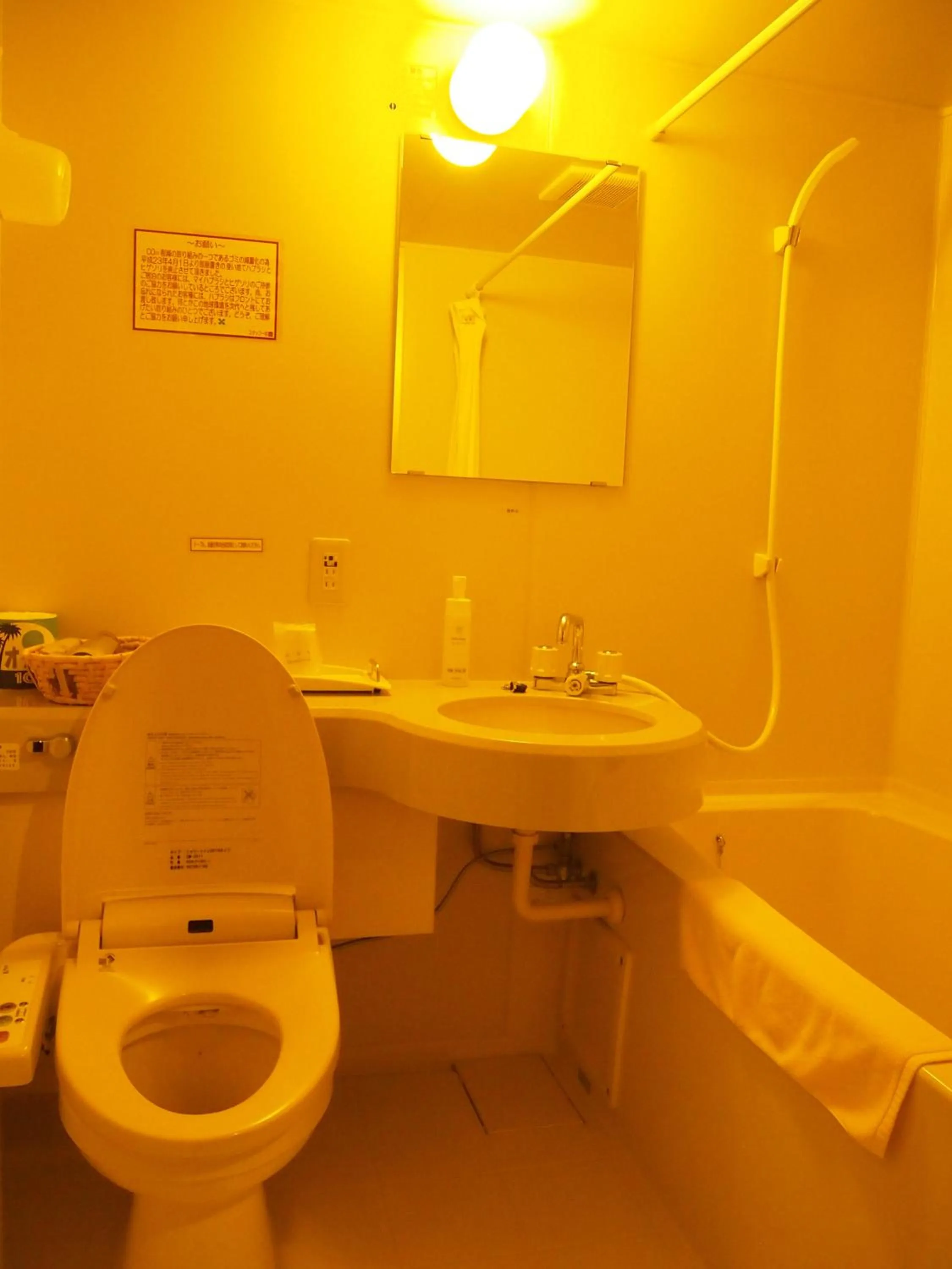 Bathroom in Yakushima Green Hotel