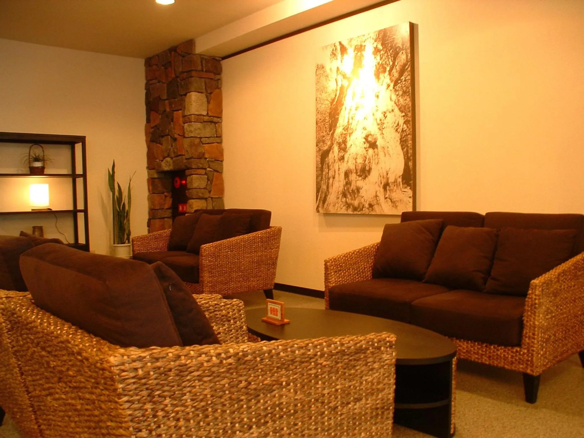 Lobby or reception in Yakushima Green Hotel