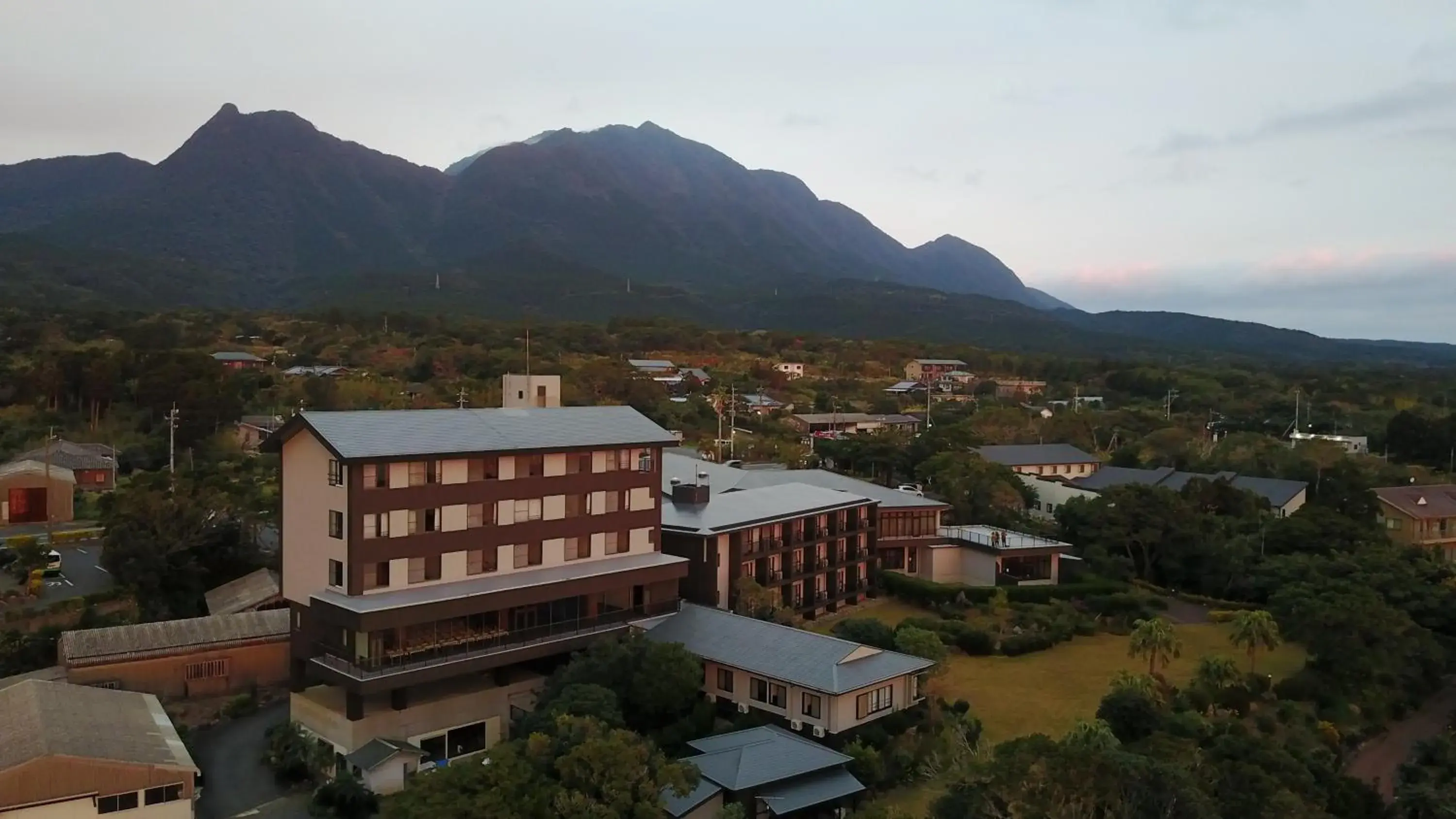 Bird's eye view in Yakushima Green Hotel Bird's eye view in Yakushima Green Hotel