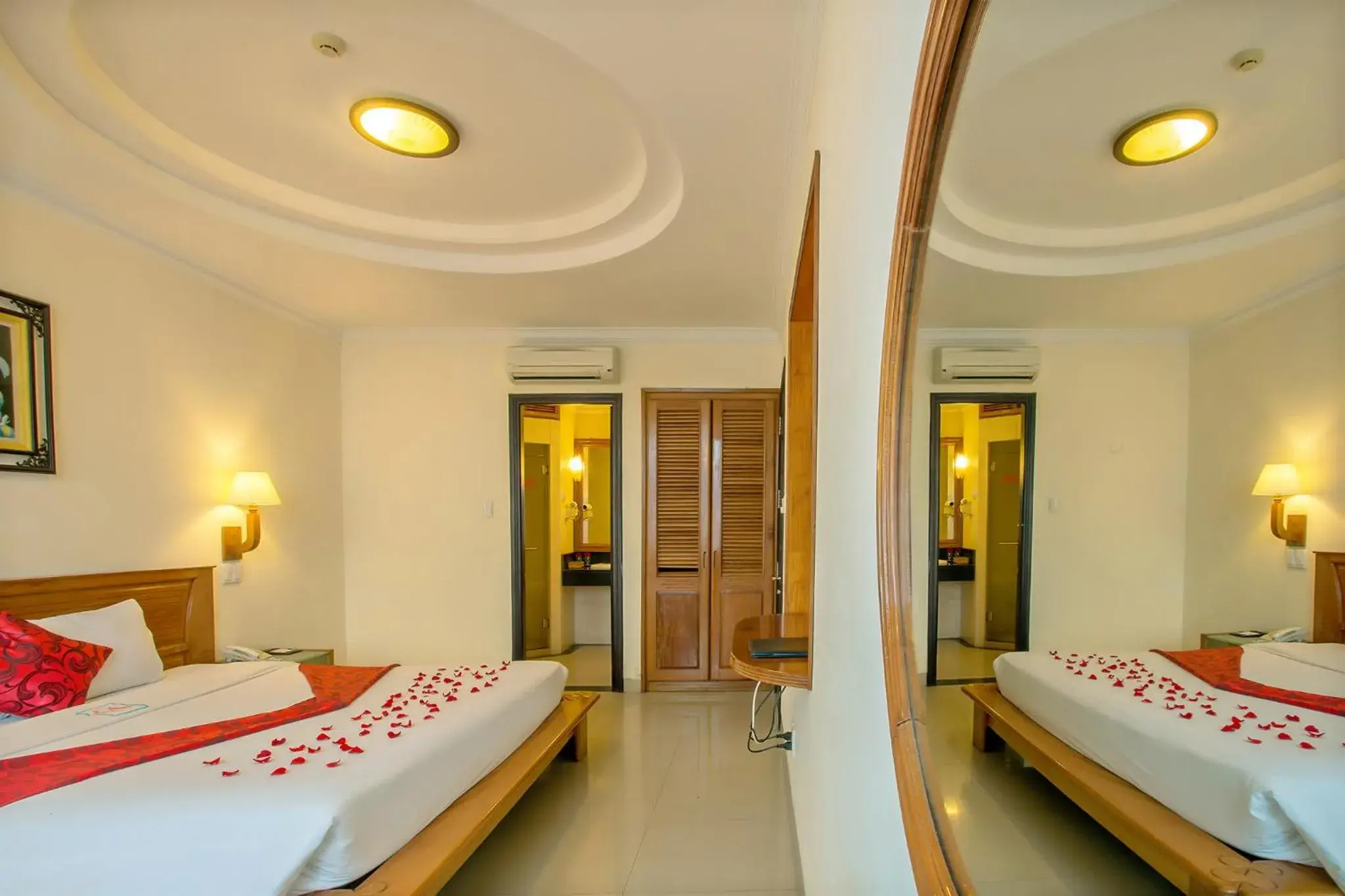 Bed in Golden Sea Hotel Da Nang Bed in Golden Sea Hotel Da Nang