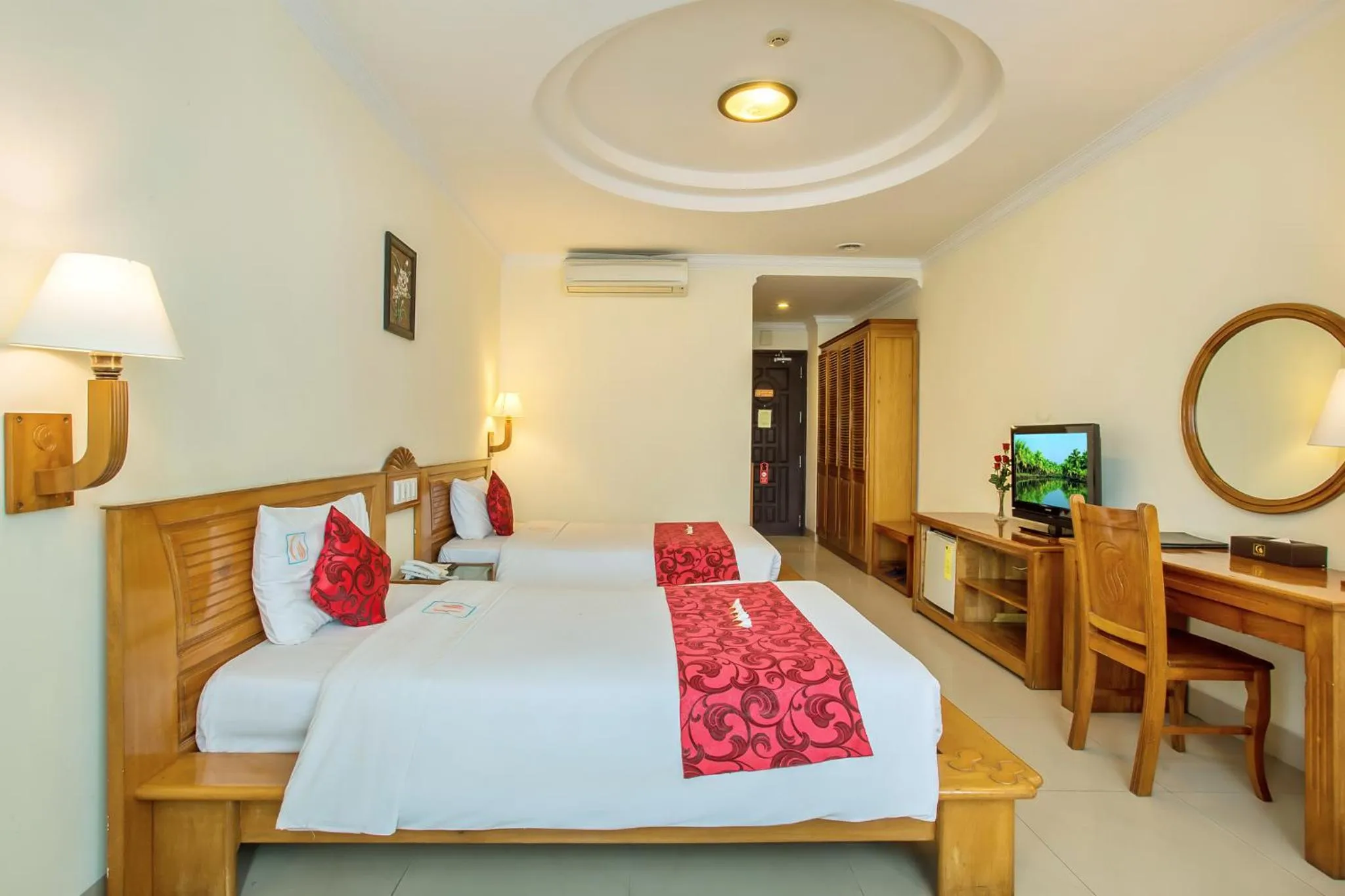 Bed in Golden Sea Hotel Da Nang