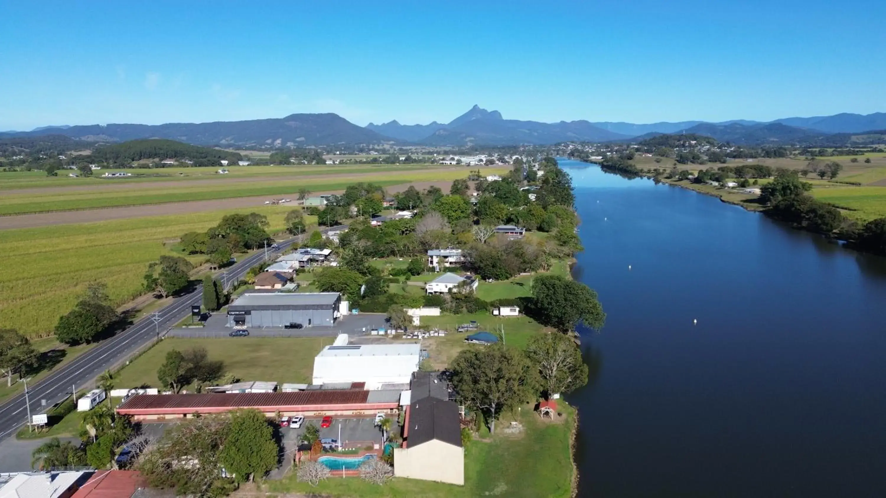 Bird's eye view in Tweed River Motel Bird's eye view in Tweed River Motel
