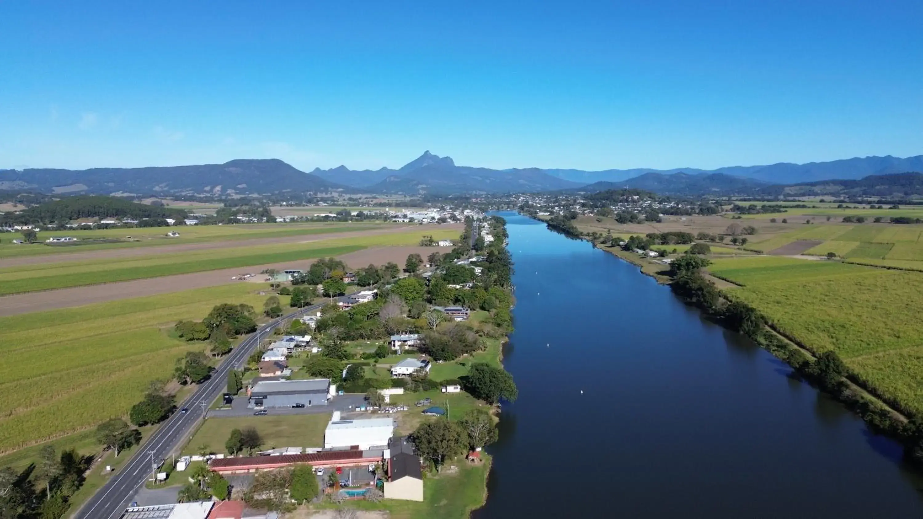 Bird's eye view in Tweed River Motel Bird's eye view in Tweed River Motel
