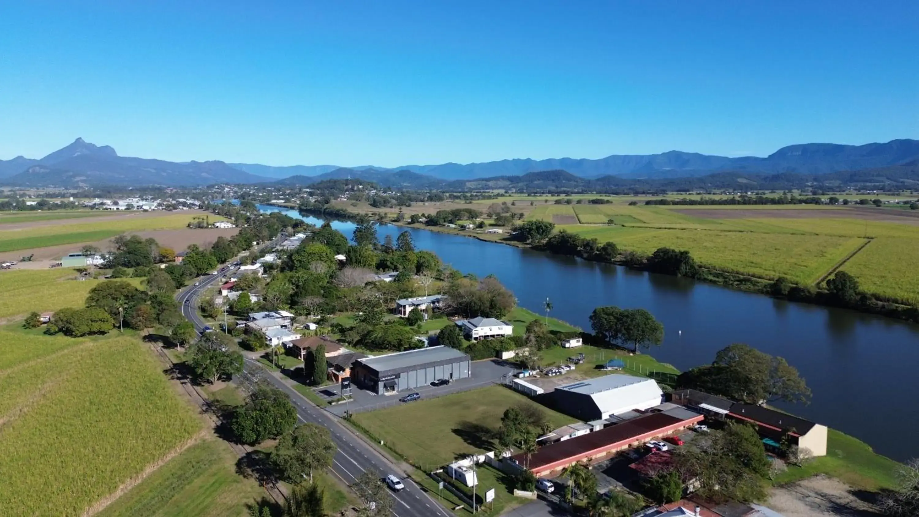Bird's eye view in Tweed River Motel Bird's eye view in Tweed River Motel