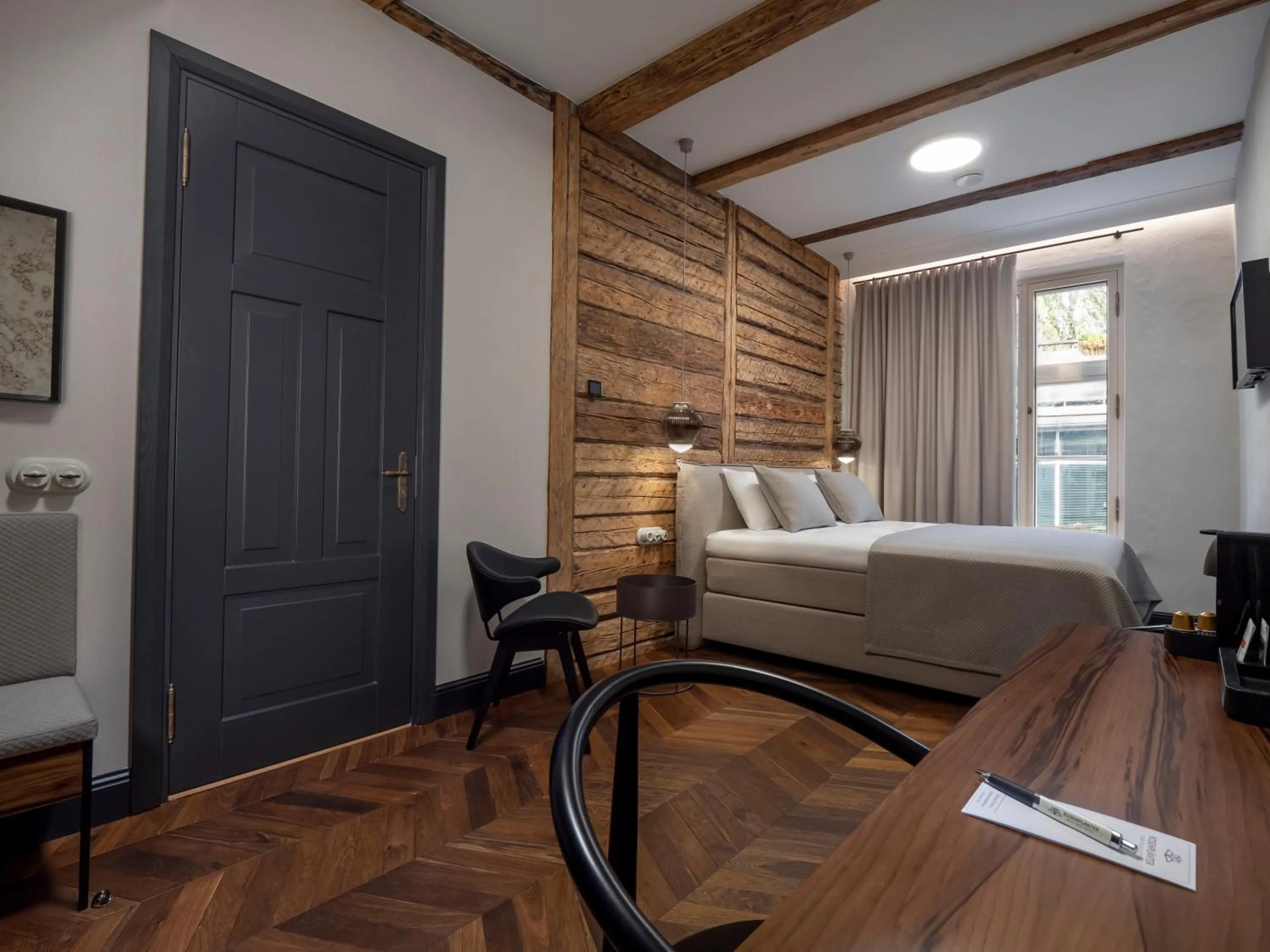 Bed in Boutique Hotel Rosenplänter