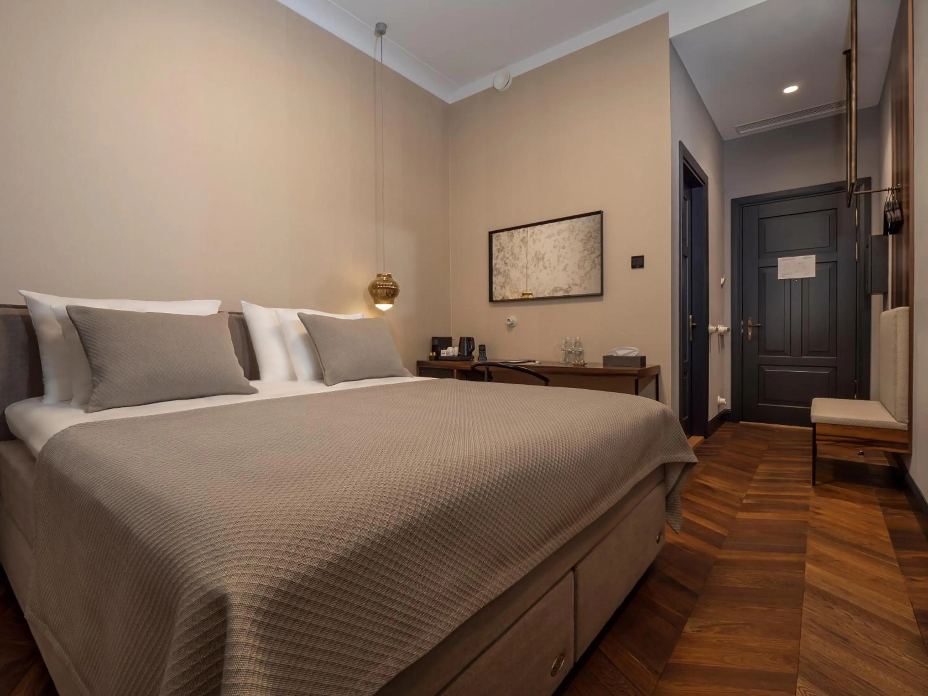 Bed in Boutique Hotel Rosenplänter