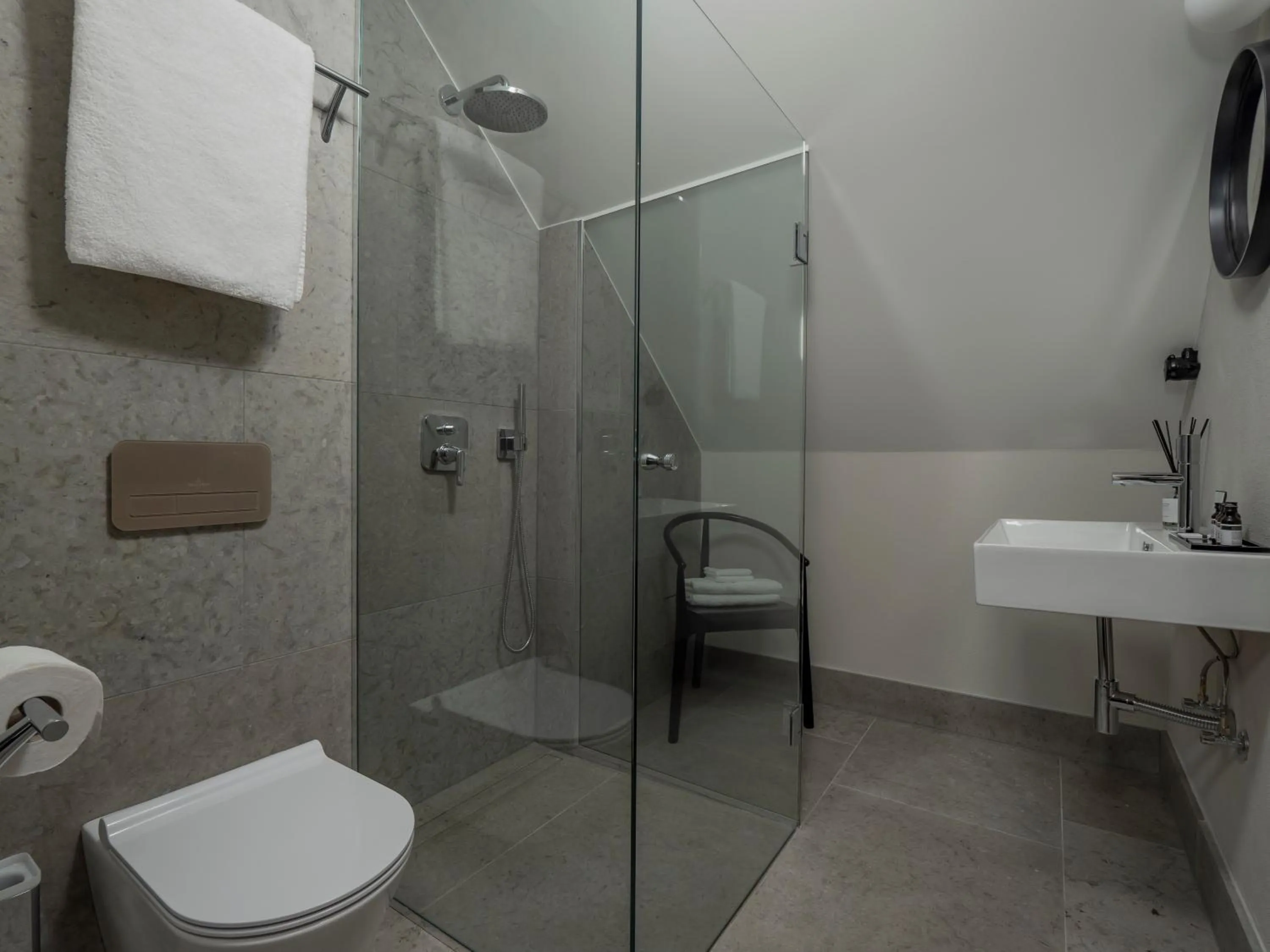 Shower in Boutique Hotel Rosenplänter