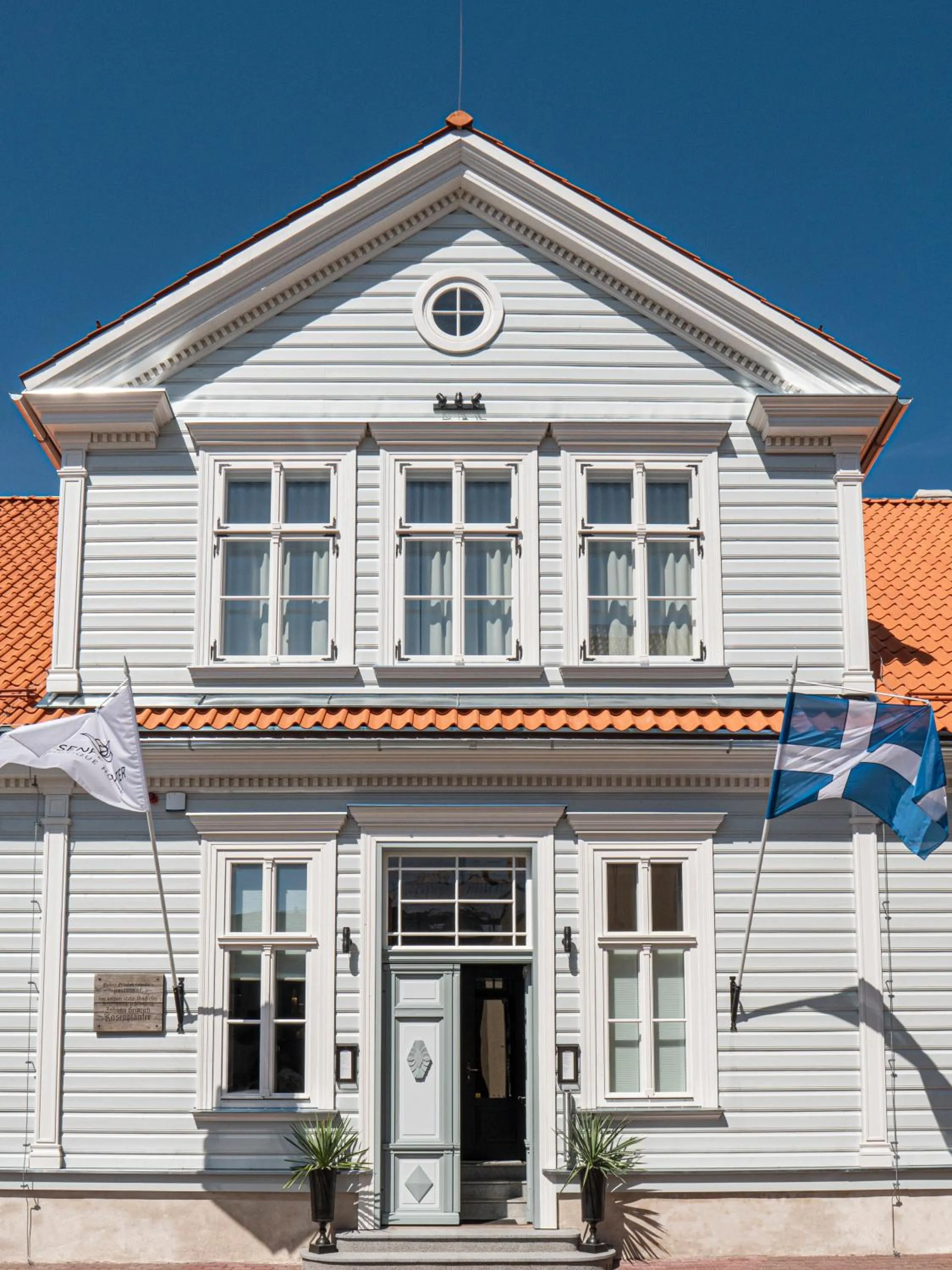 Property building in Boutique Hotel Rosenplänter