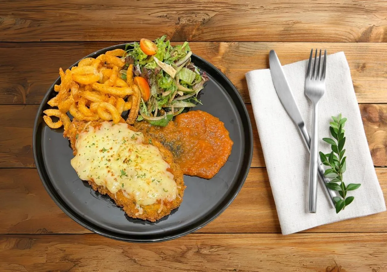 Food in D'Bamboo Suites