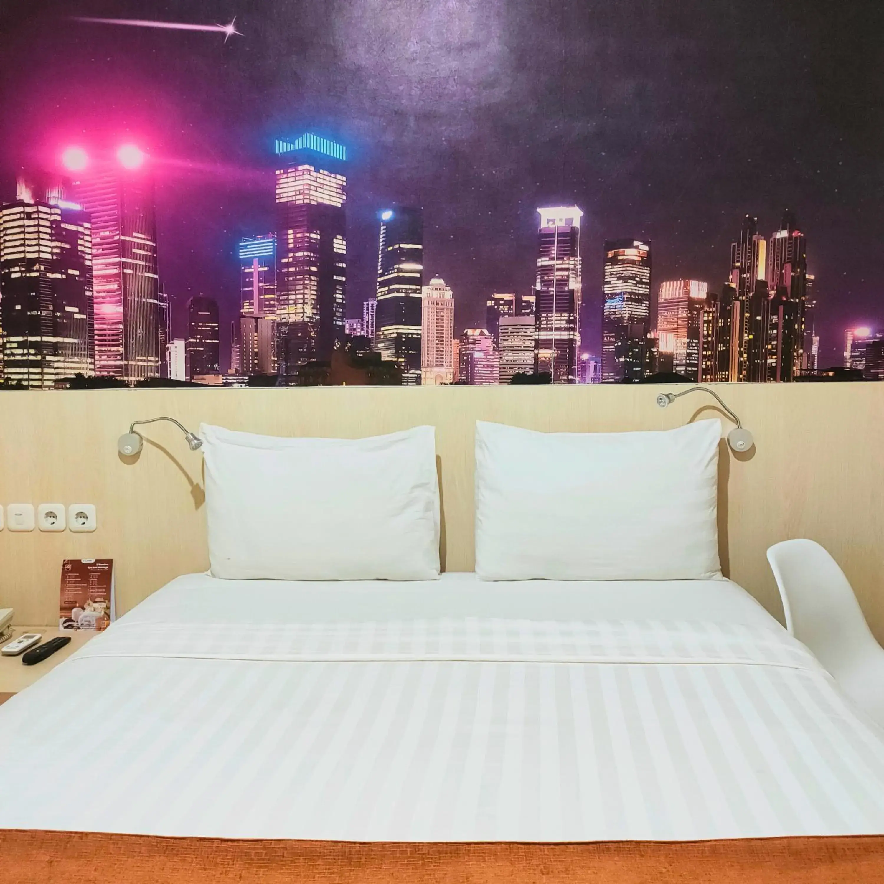 Bed in D'Bamboo Suites Bed in D'Bamboo Suites