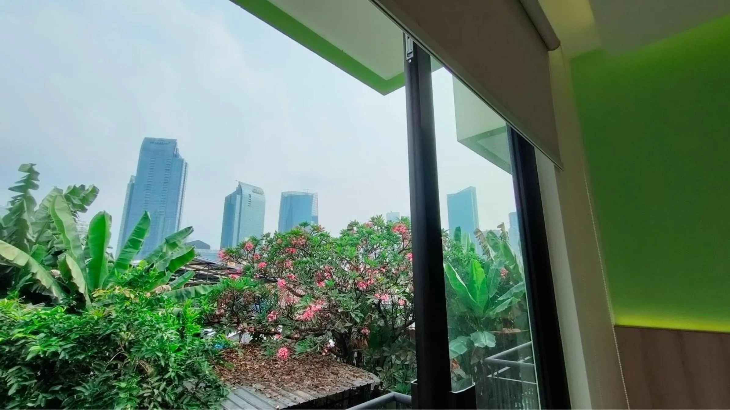 Balcony/Terrace in D'Bamboo Suites
