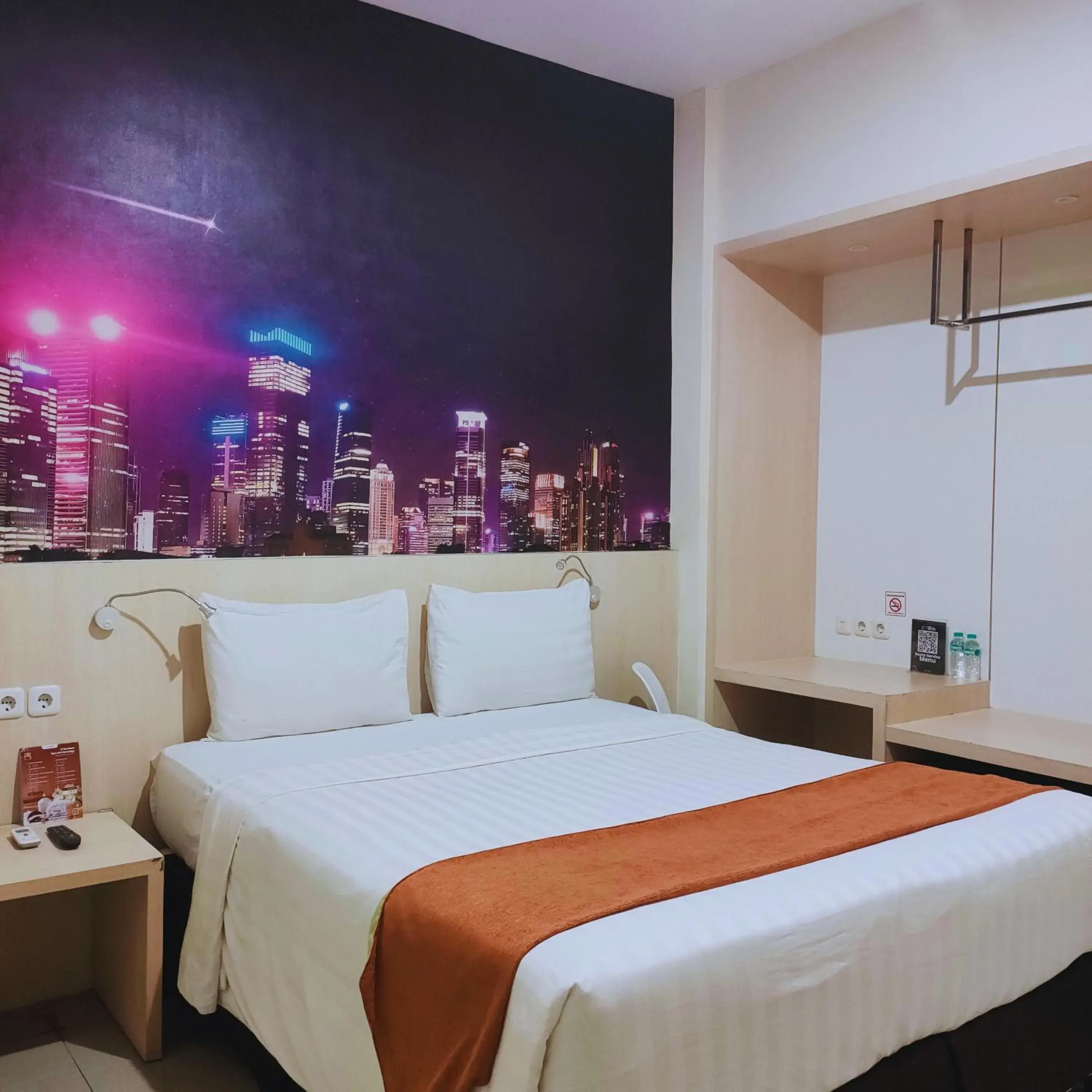 Bed in D'Bamboo Suites Bed in D'Bamboo Suites