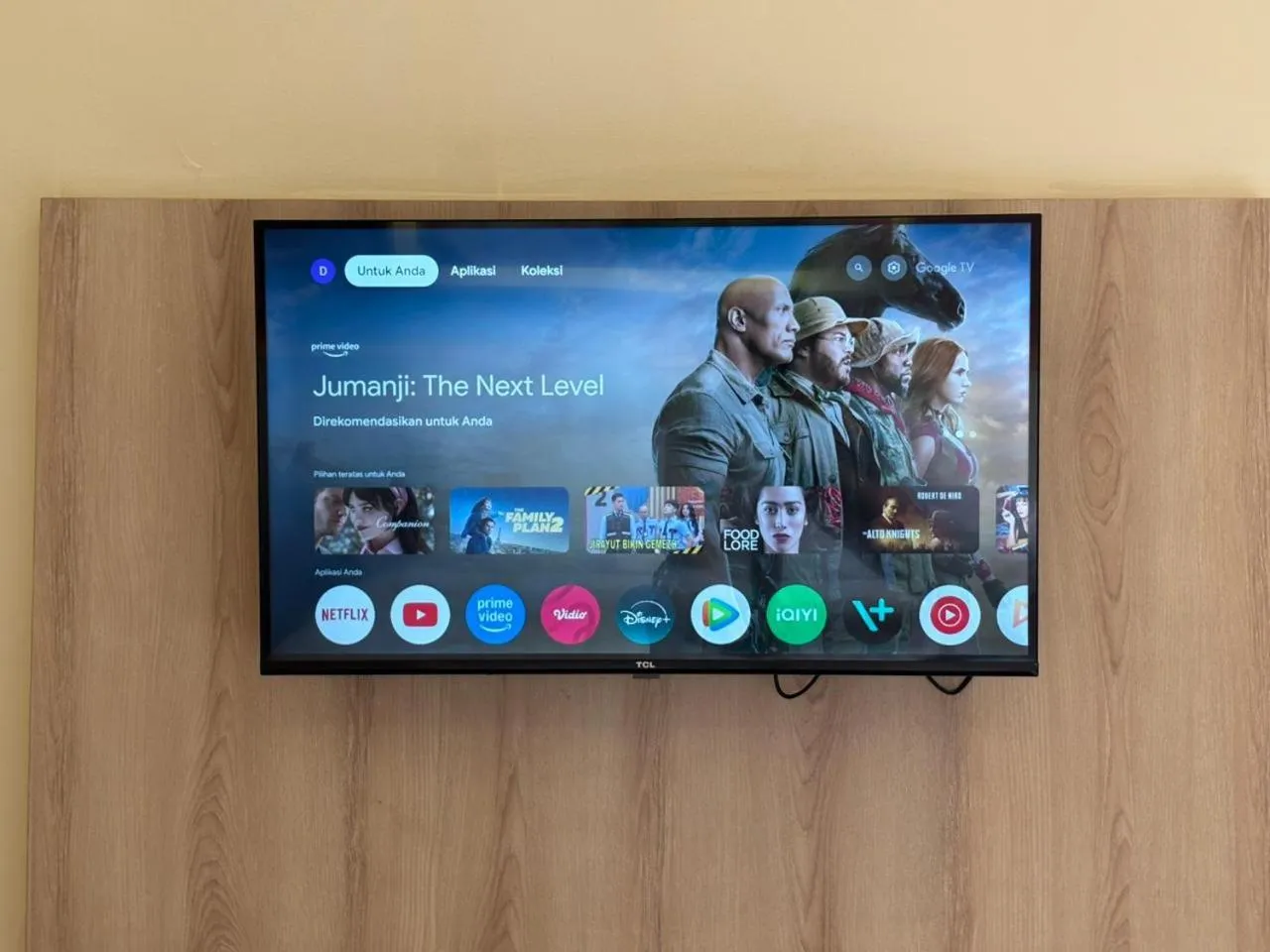 TV and multimedia in D'Bamboo Suites