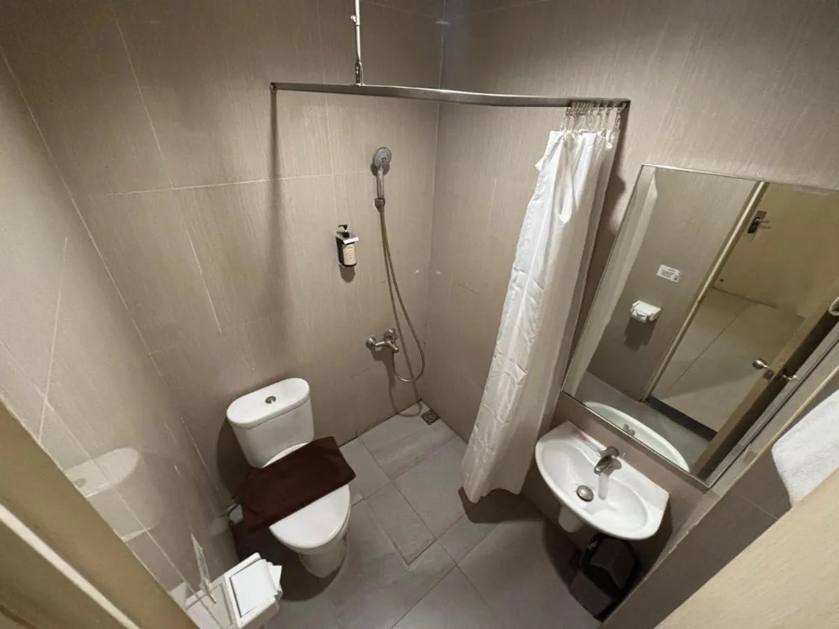 Bathroom in D'Bamboo Suites