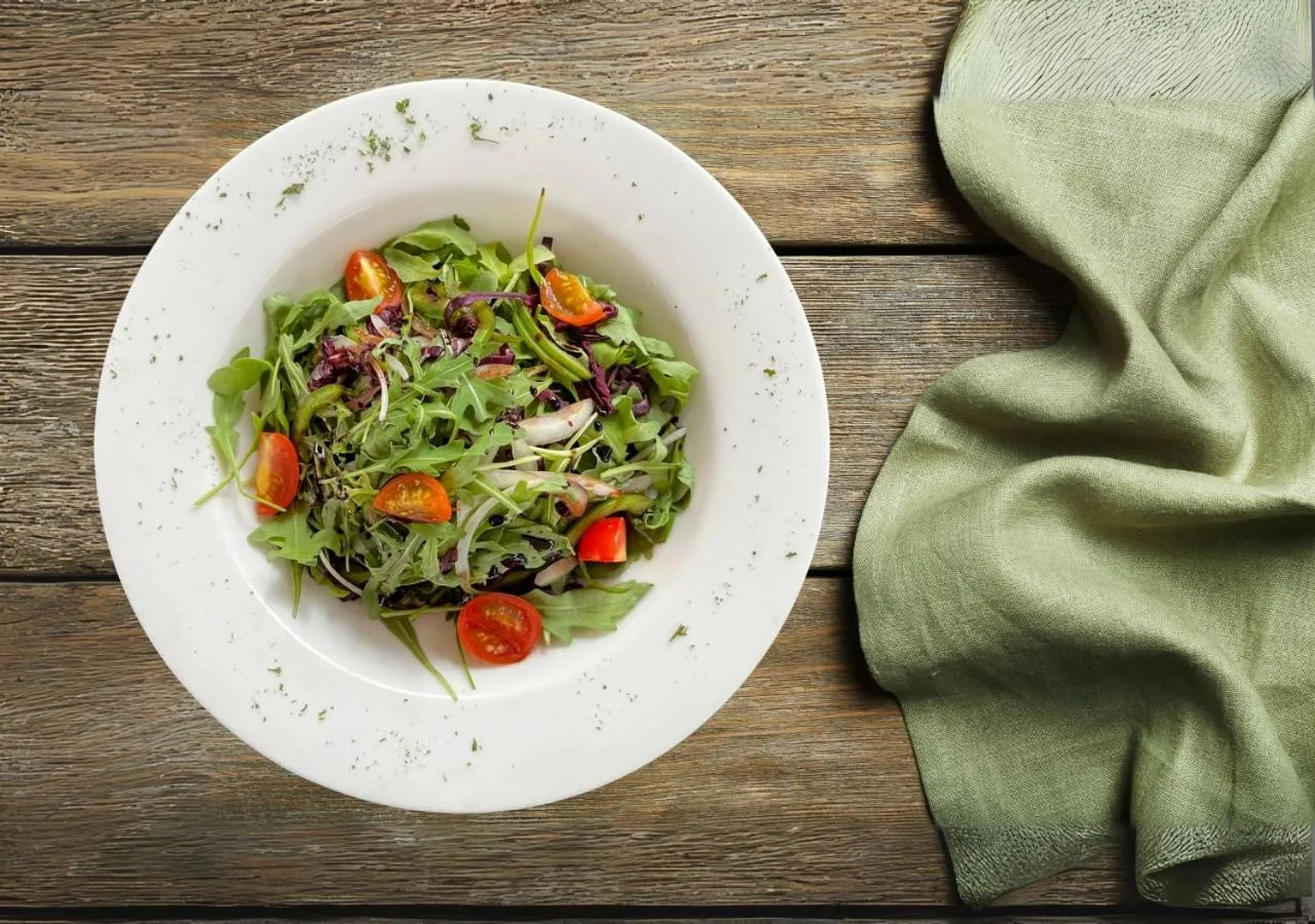 Food in D'Bamboo Suites