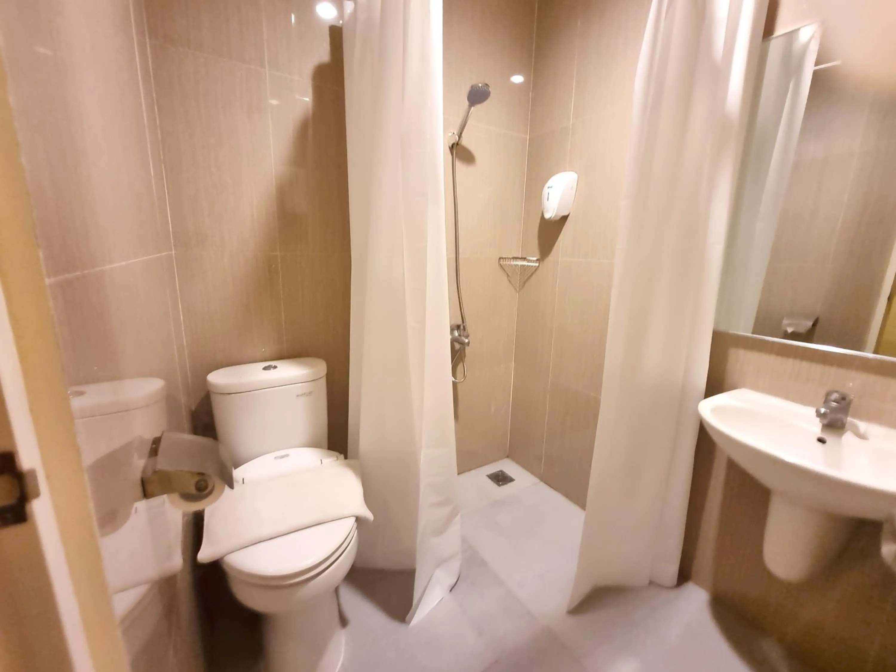 Bathroom in D'Bamboo Suites