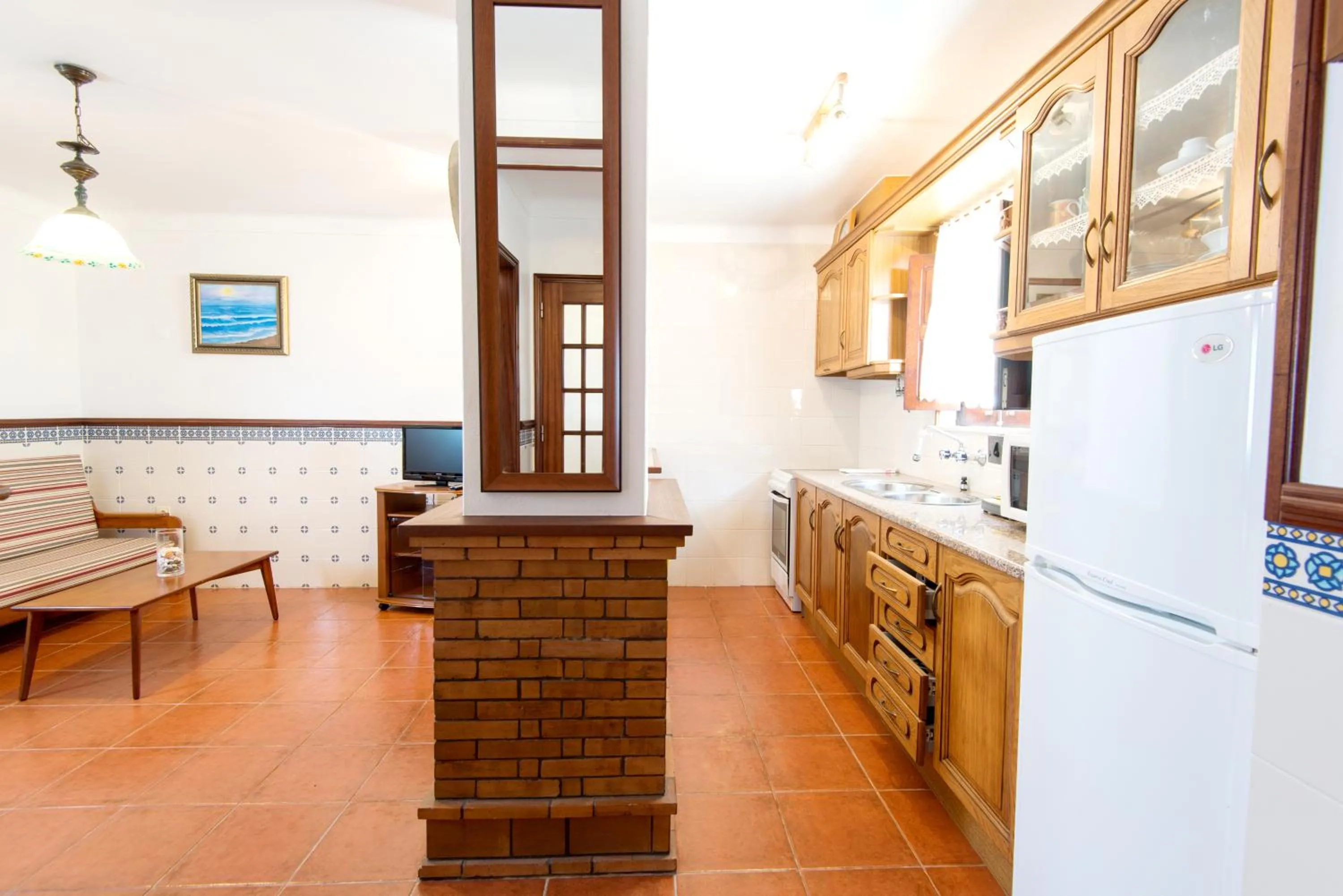 Kitchen or kitchenette in Casas da Vila - Duna Parque Resorts & Hotels
