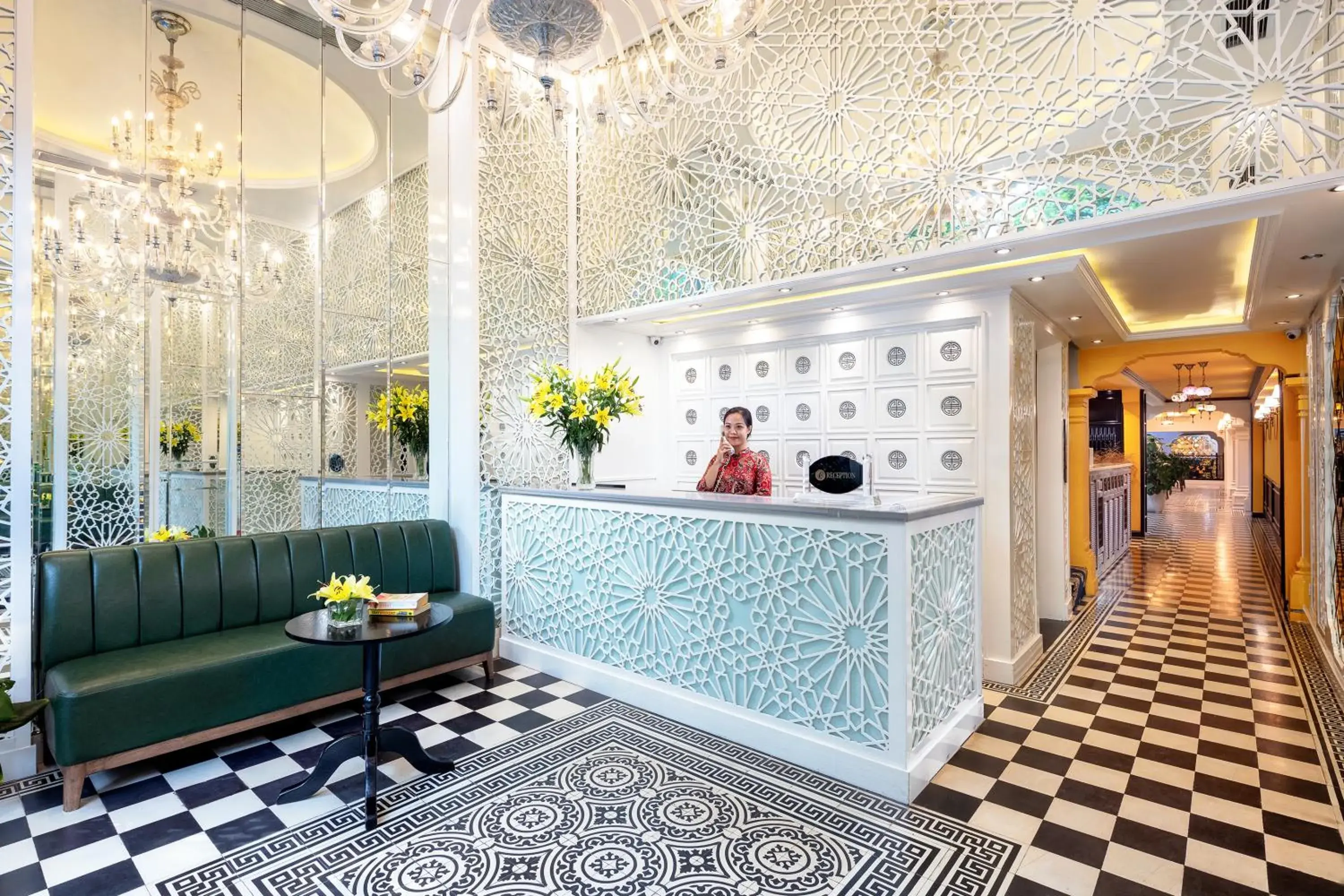 Lobby or reception in Minerva Church Hotel Lobby or reception in Minerva Church Hotel