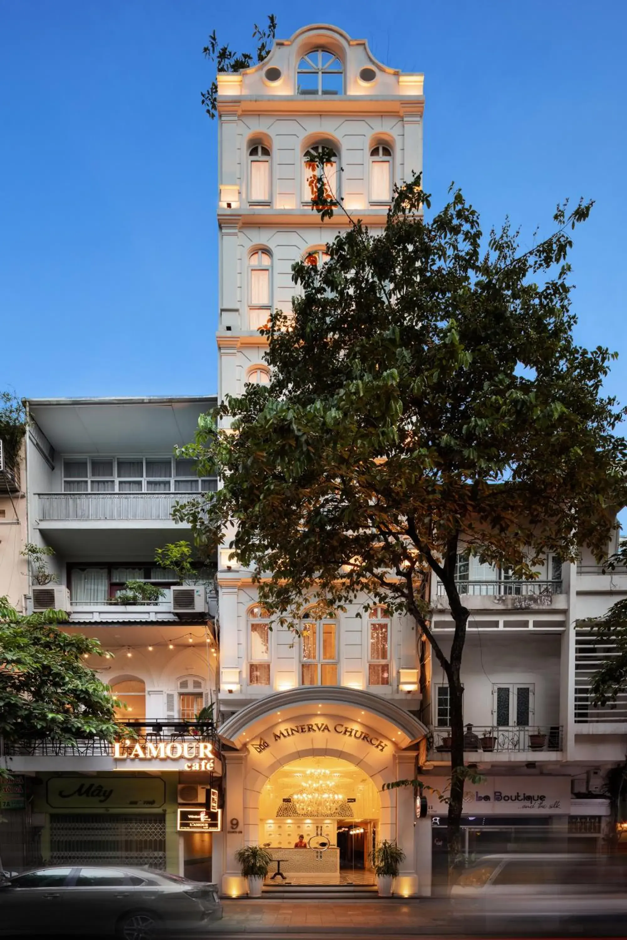 Property building in Minerva Church Hotel Property building in Minerva Church Hotel