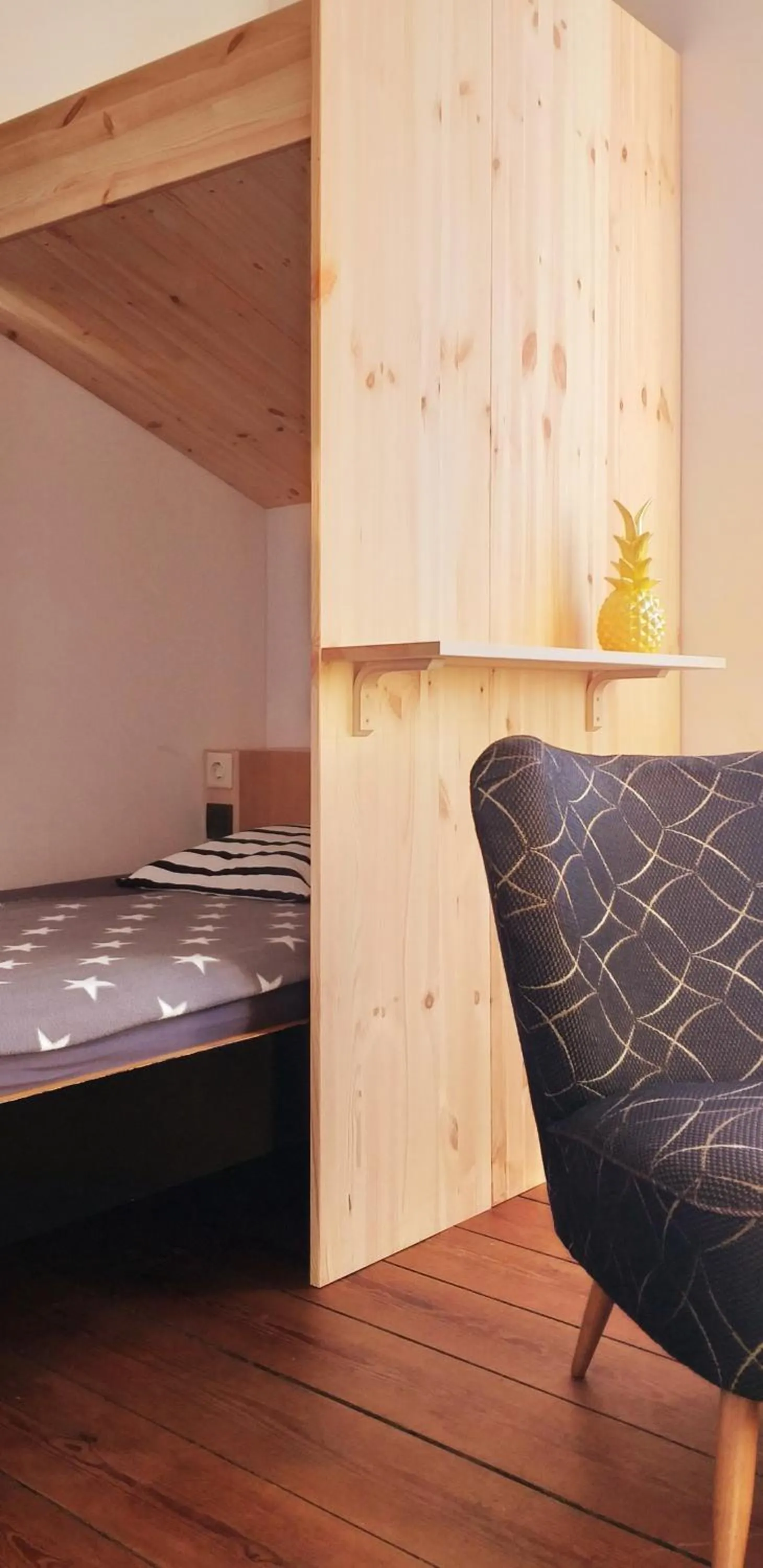 Decorative detail, Bed in Ahoi