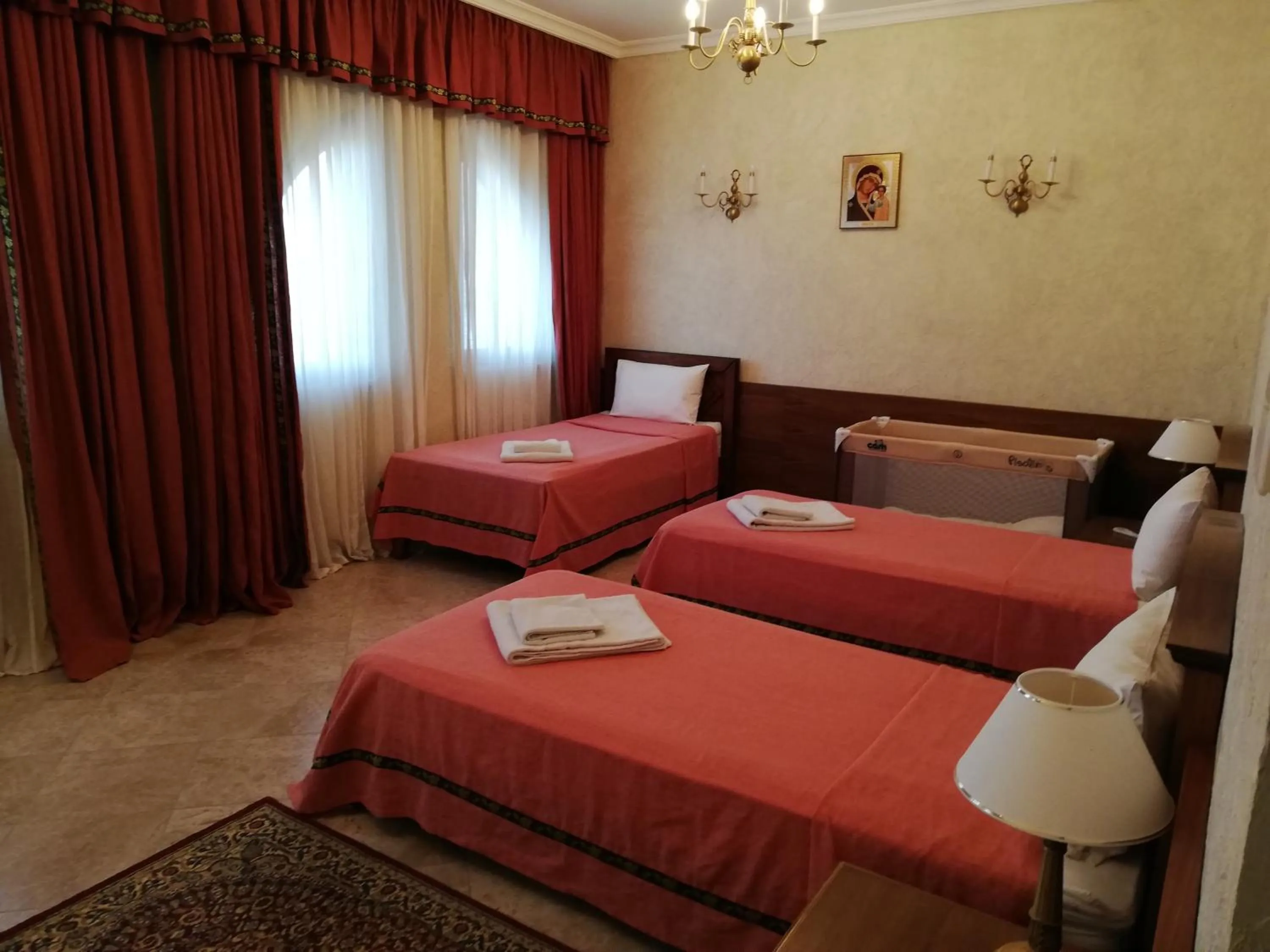 Bedroom, Bed in Russian Pilgrim Residence