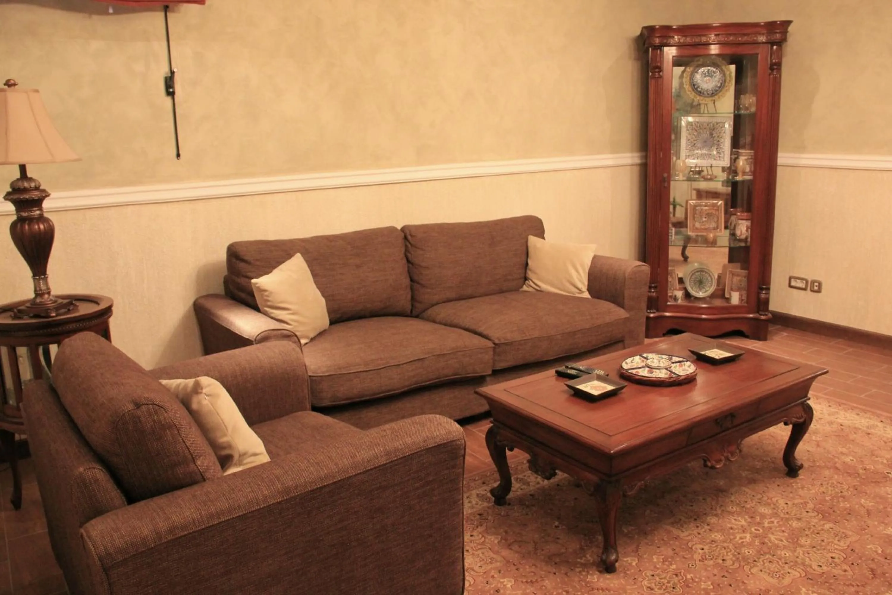 Communal lounge/ TV room in Russian Pilgrim Residence