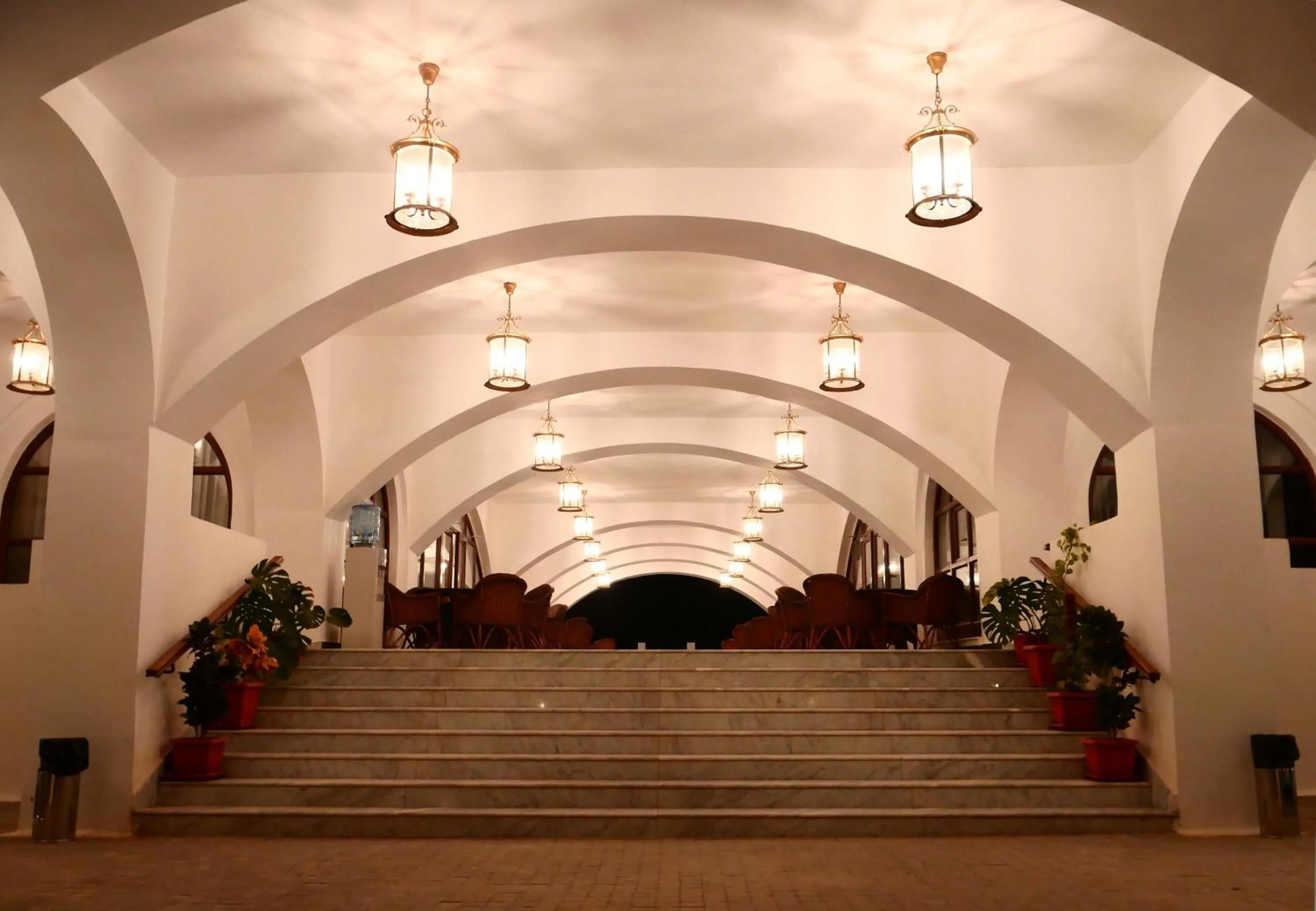 Lobby or reception in Russian Pilgrim Residence