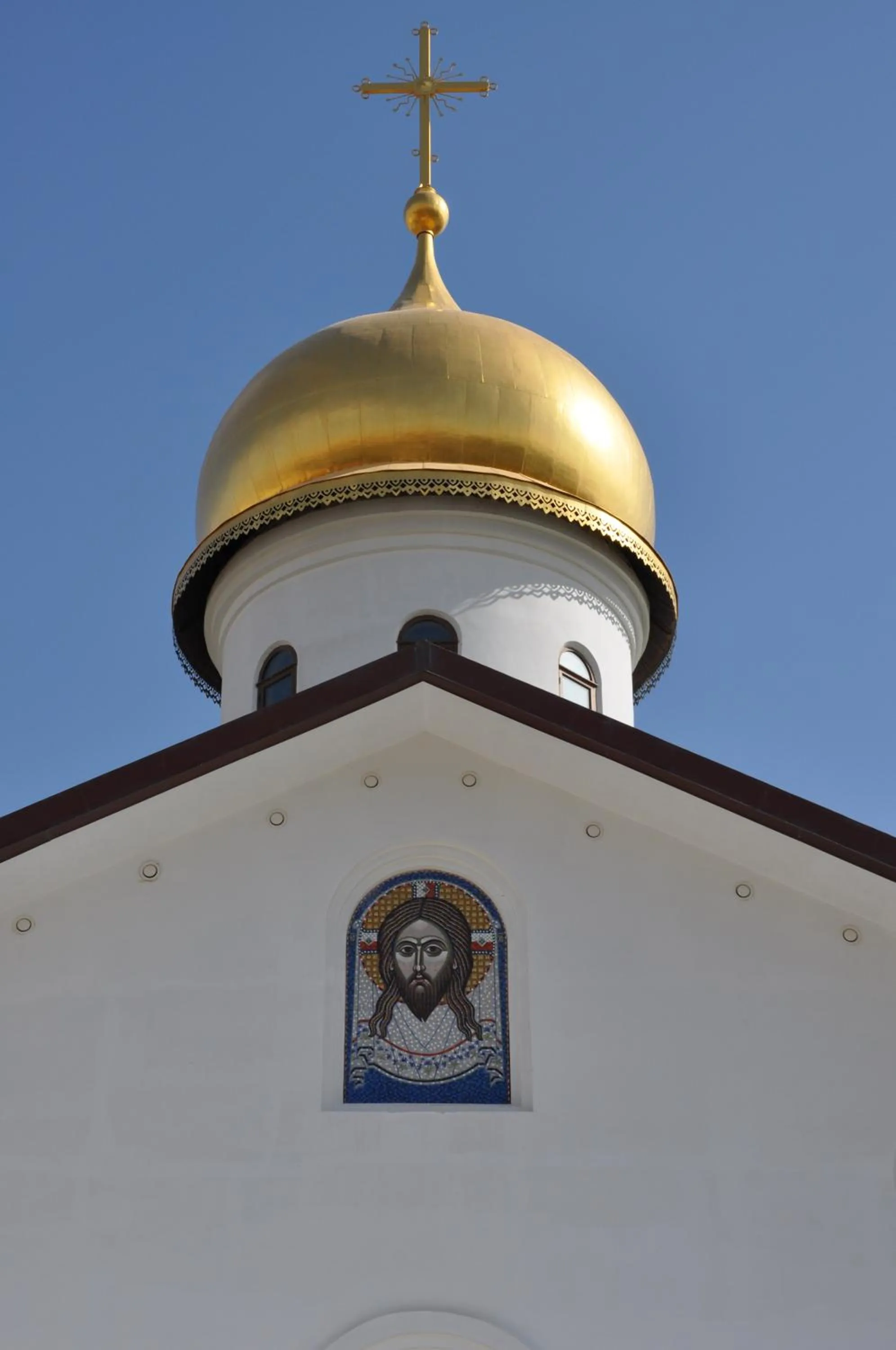 Facade/entrance in Russian Pilgrim Residence