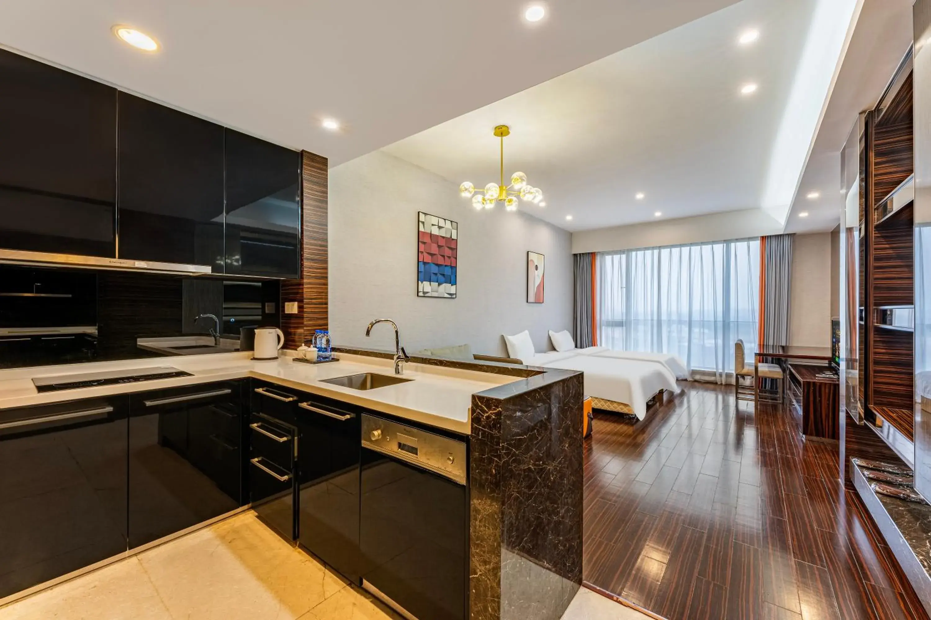 Photo of the whole room in eStay Residence·Poly World Trade Center Guangzhou Photo of the whole room in eStay Residence·Poly World Trade Center Guangzhou