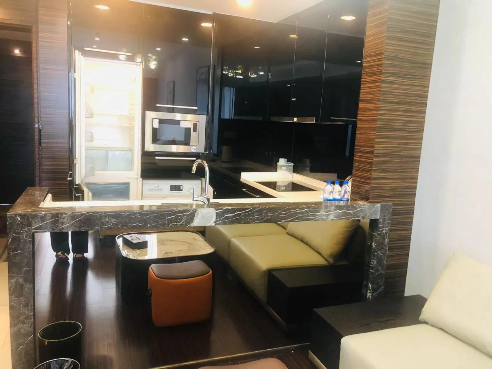 Kitchen or kitchenette in eStay Residence·Poly World Trade Center Guangzhou