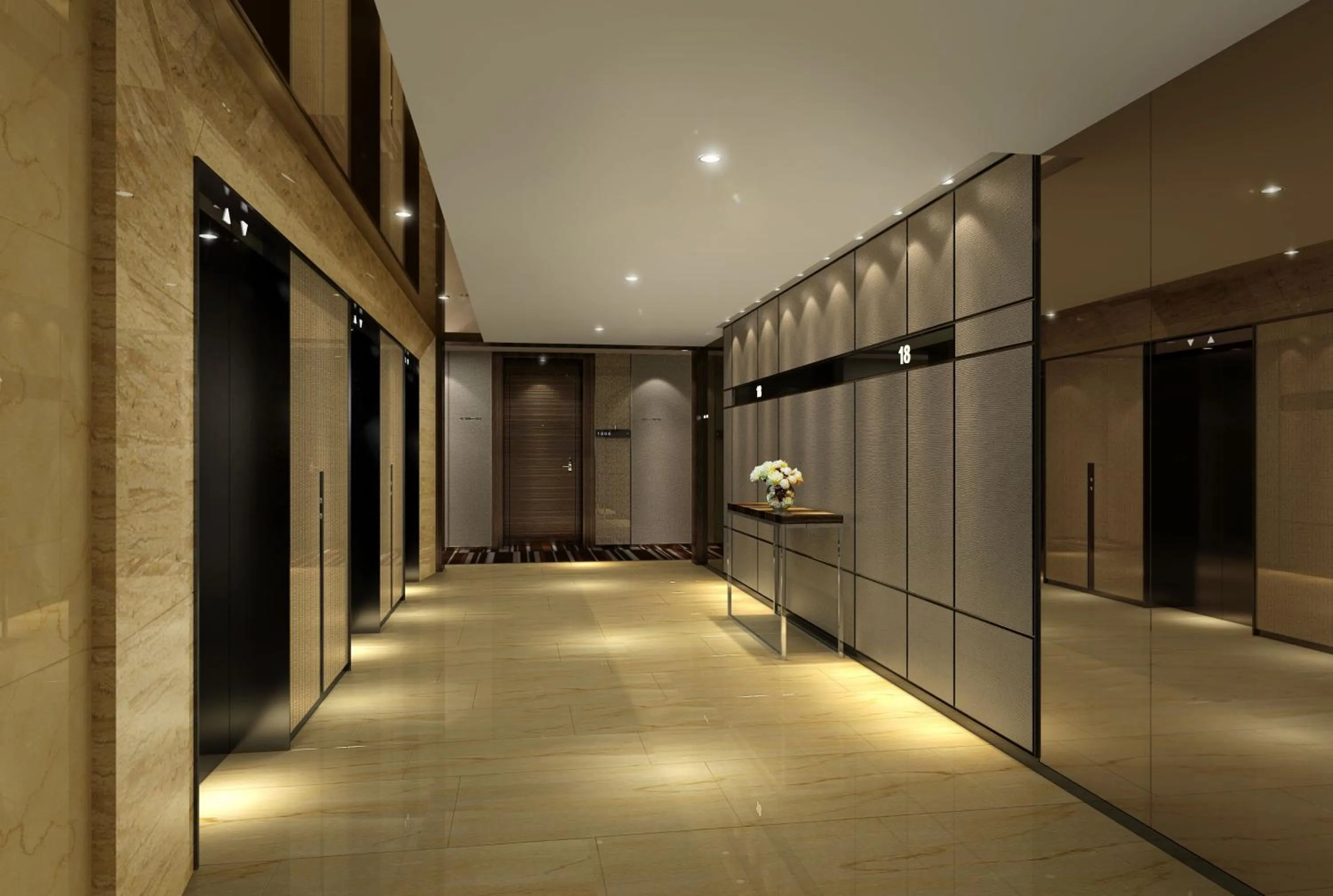 Decorative detail in eStay Residence·Poly World Trade Center Guangzhou