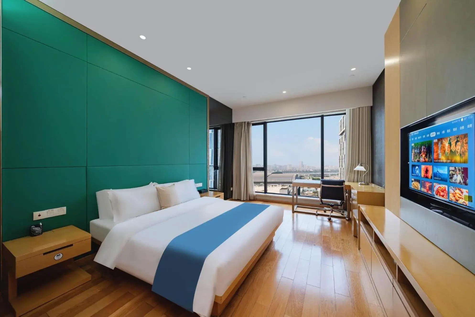 Bed in eStay Residence·Poly World Trade Center Guangzhou Bed in eStay Residence·Poly World Trade Center Guangzhou
