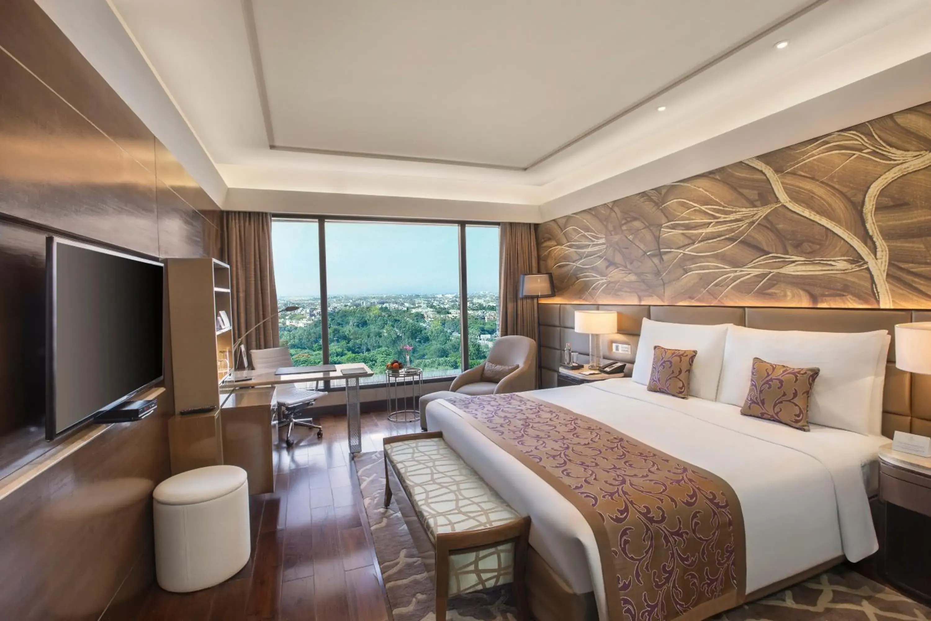 Premier Room in The Leela Ambience Convention Hotel Delhi Premier Room in The Leela Ambience Convention Hotel Delhi