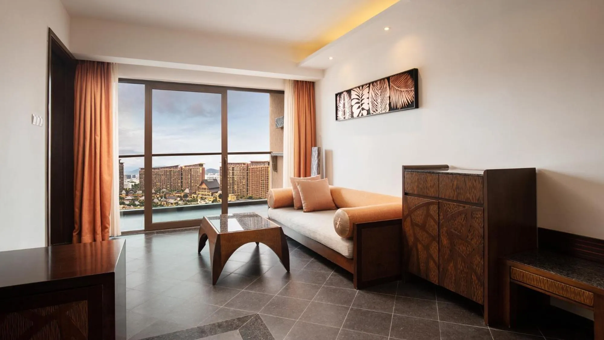 Living room in Mangrove Tree Resort World Sanya Bay-Kapok