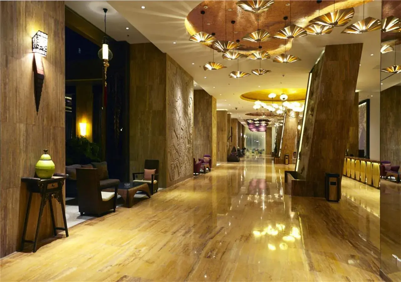 Lobby or reception in Mangrove Tree Resort World Sanya Bay-Kapok Lobby or reception in Mangrove Tree Resort World Sanya Bay-Kapok
