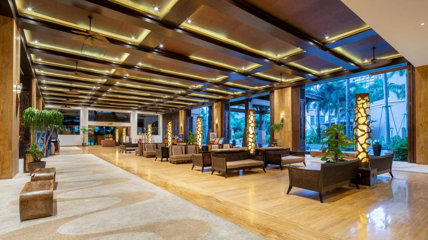 Seating area in Mangrove Tree Resort World Sanya Bay-Kapok