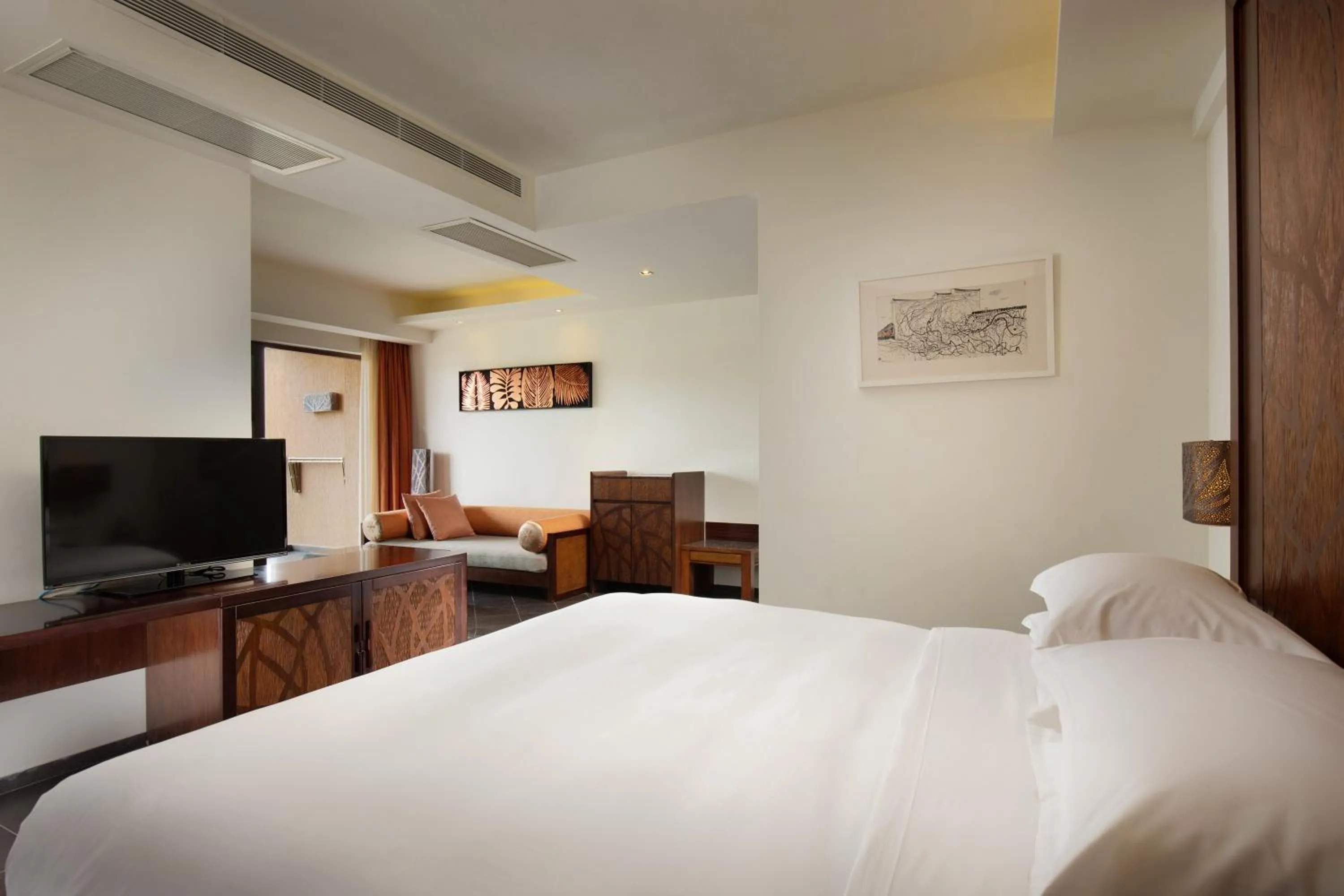 Bedroom, Bed in Mangrove Tree Resort World Sanya Bay-Kapok