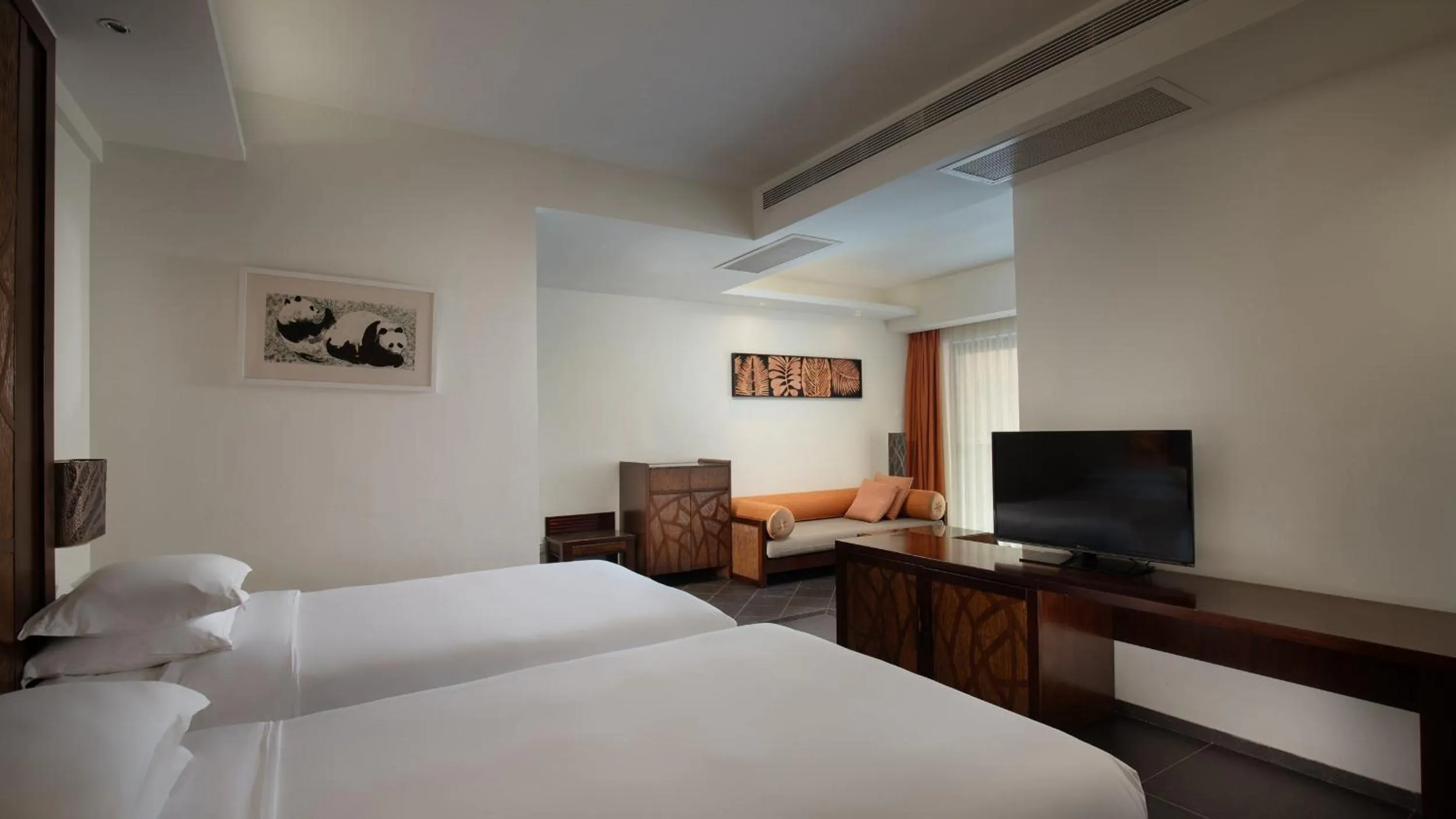 Bedroom, Bed in Mangrove Tree Resort World Sanya Bay-Kapok