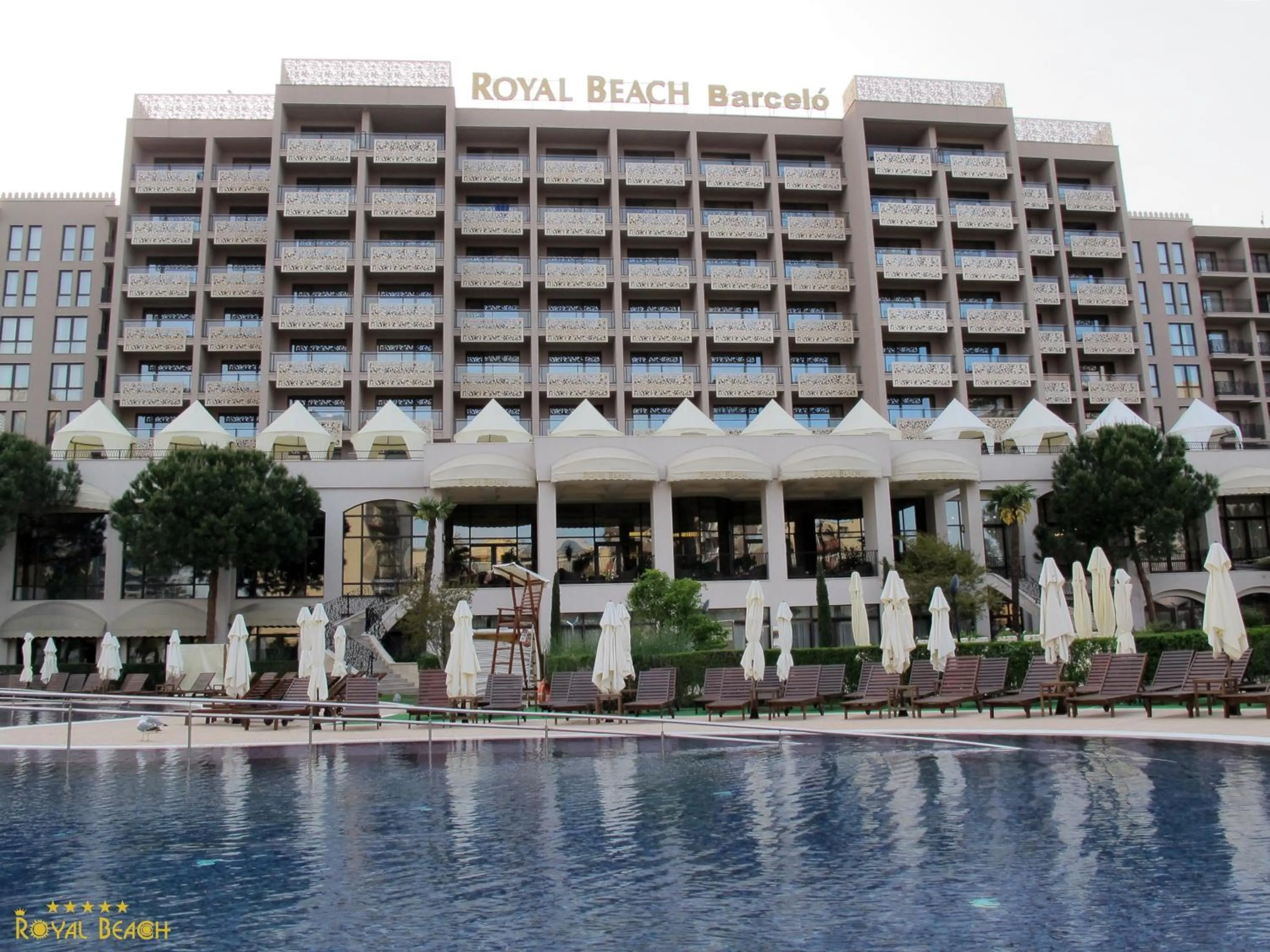 Beach, Property Building in Barcelo Royal Beach Hotel